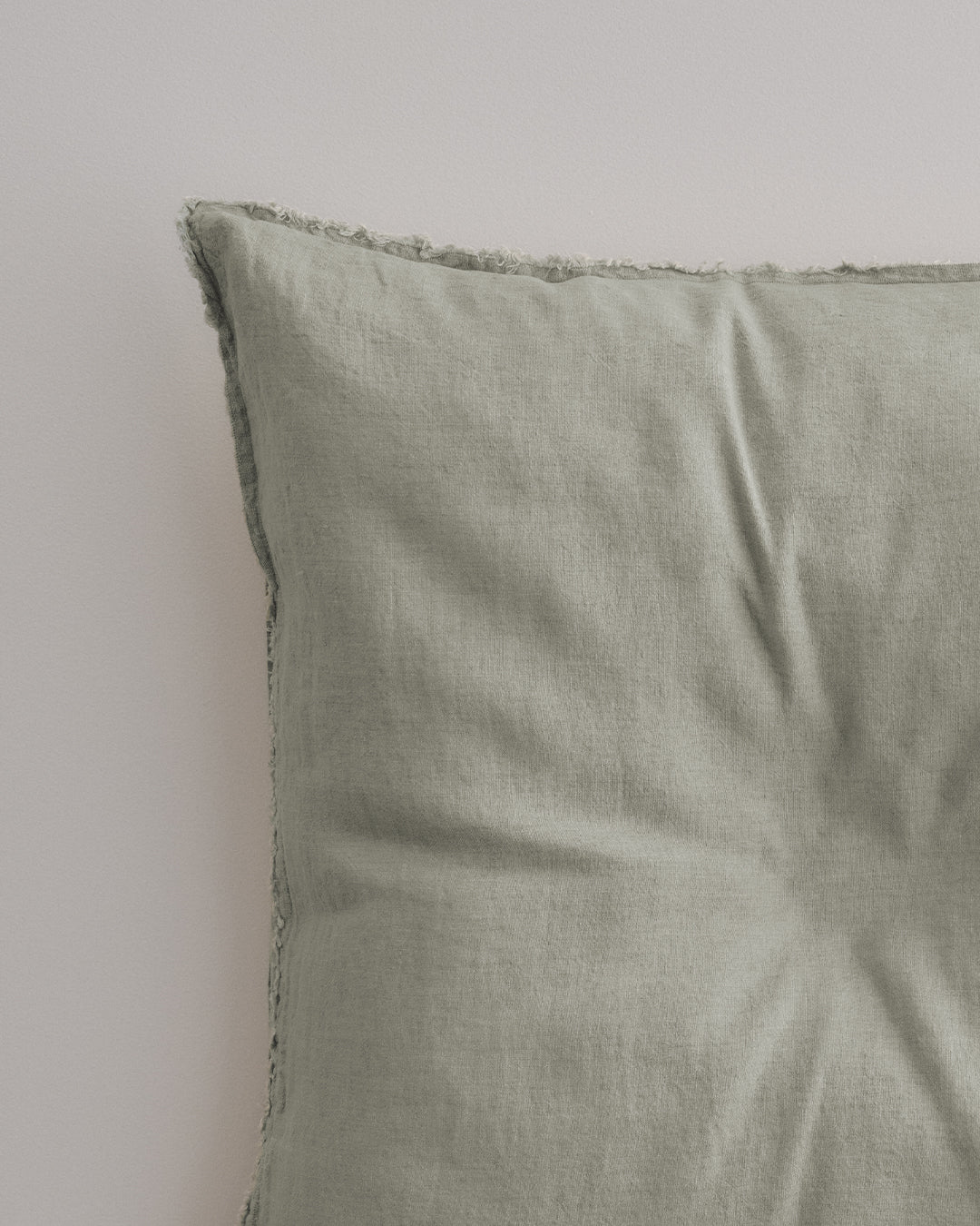 Flocca Linen Euro Sham - Argent