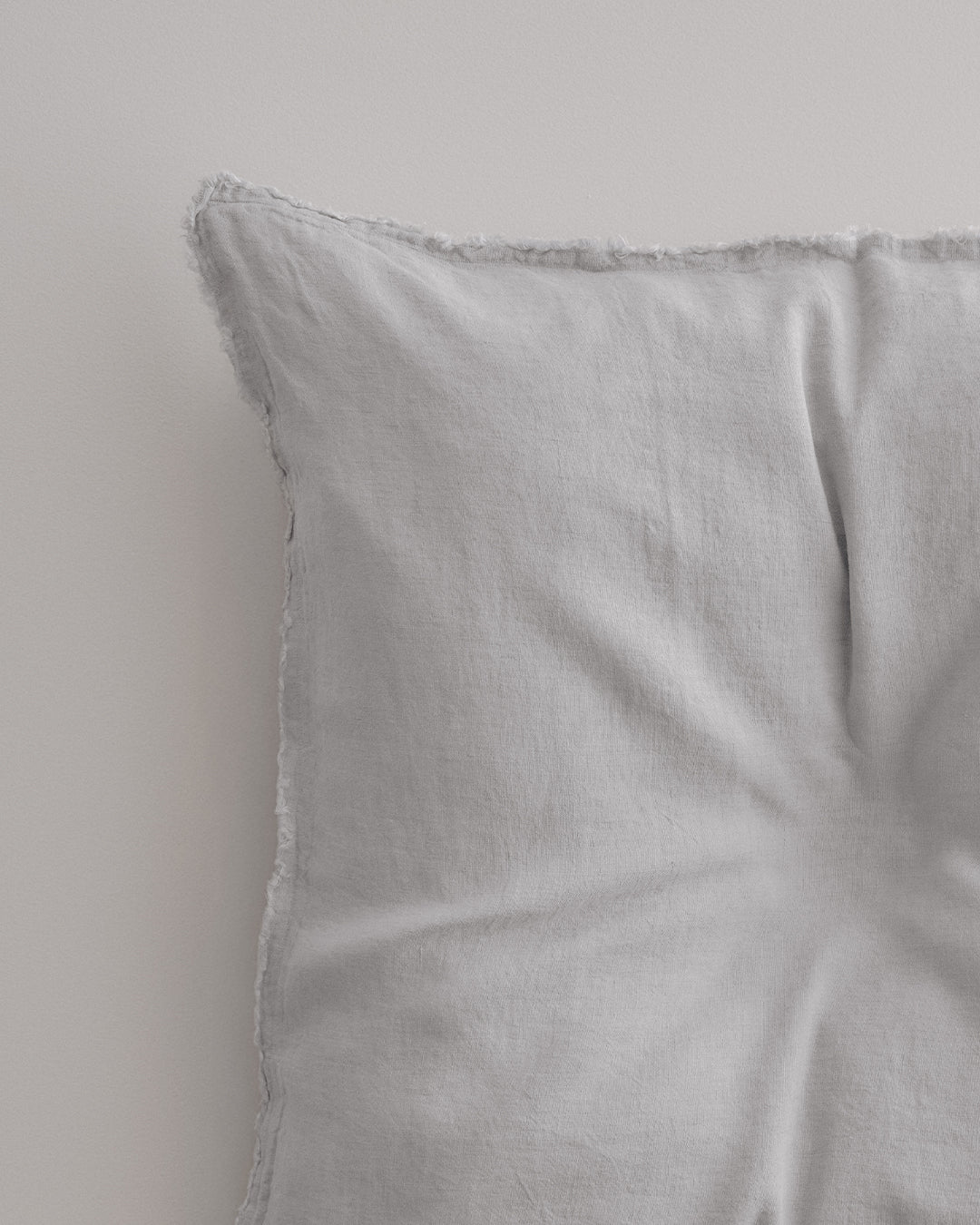Flocca Linen Euro Sham - Fog