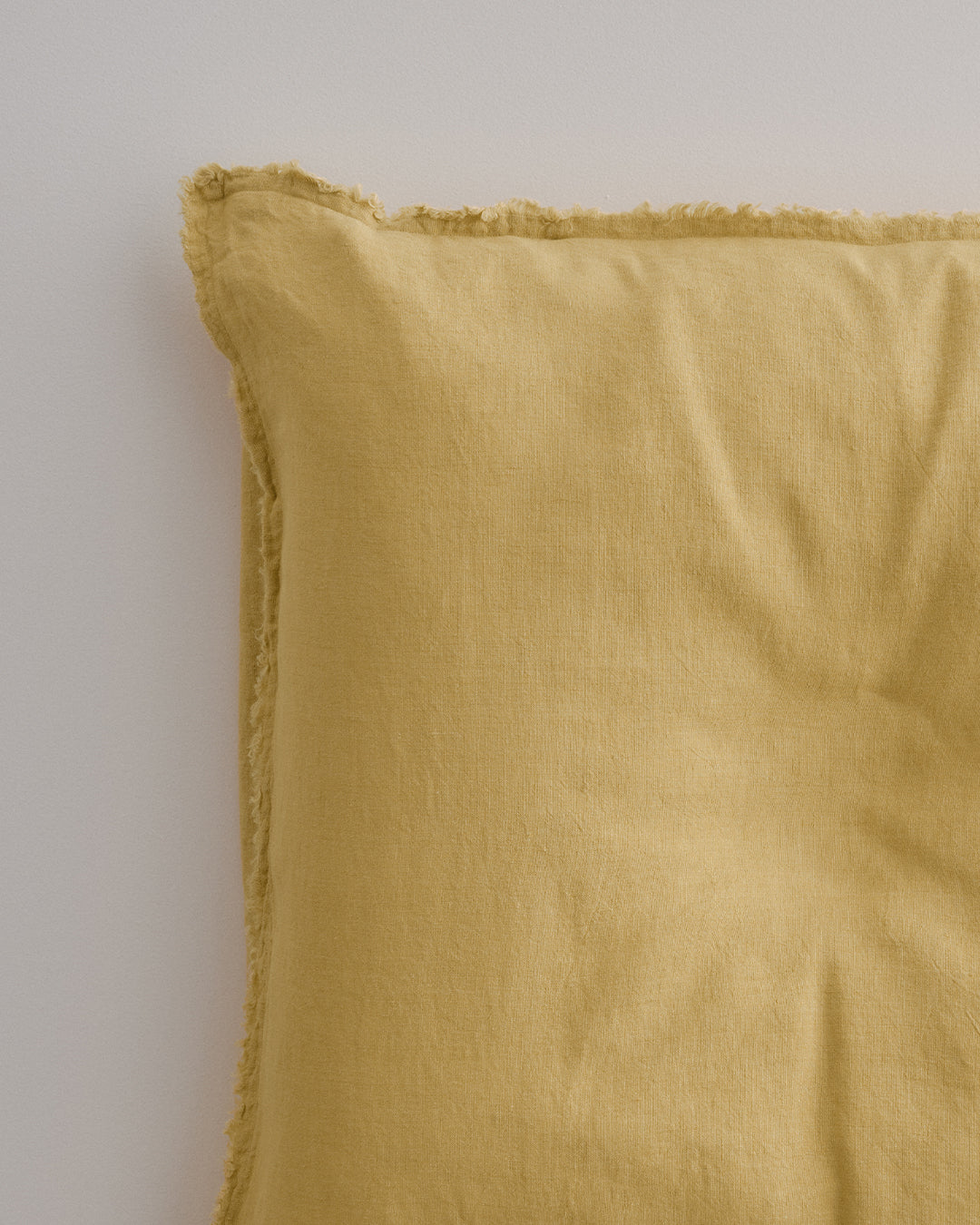 Flocca Linen Euro Sham - Maiz