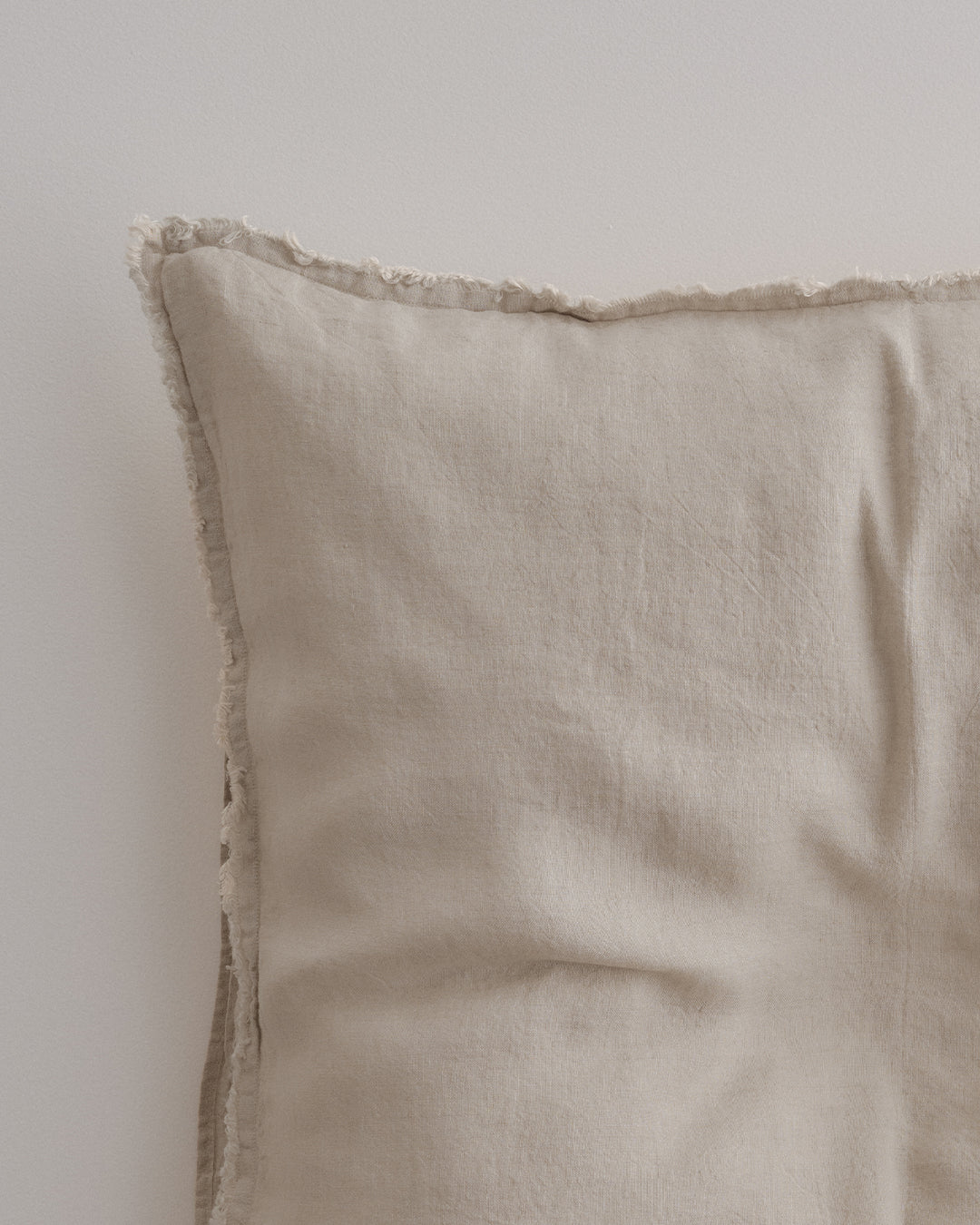 Flocca Linen Euro Sham - Sable