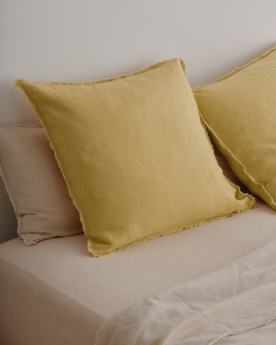 European Linen Pillowcases | Muted Gold