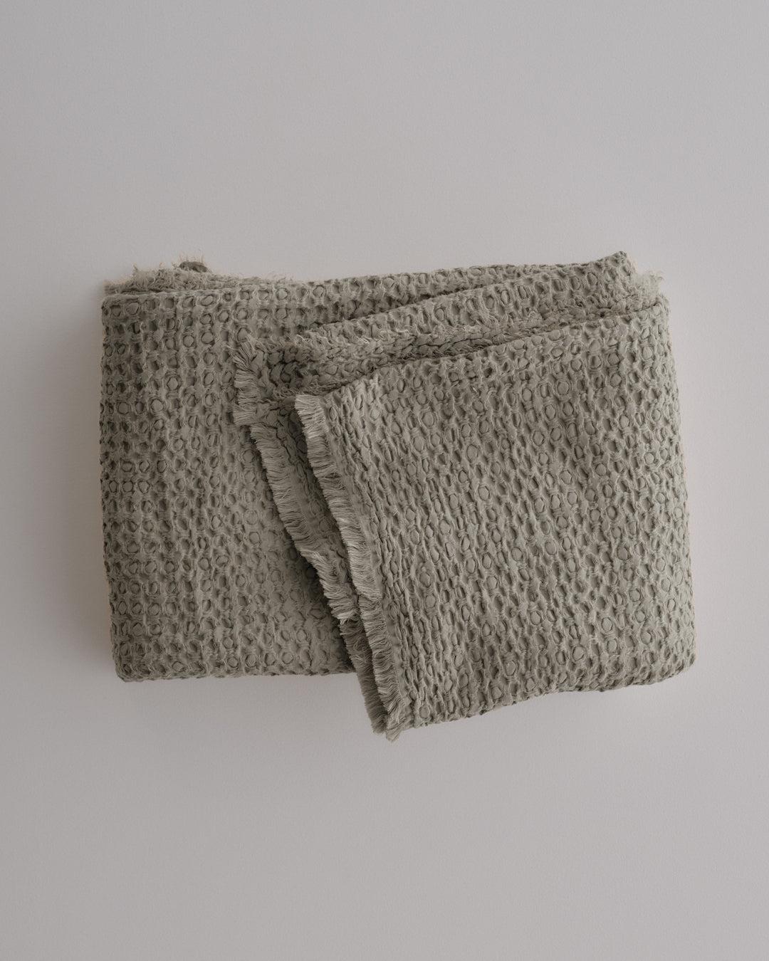 Linen Blanket | Cool Brown Throw