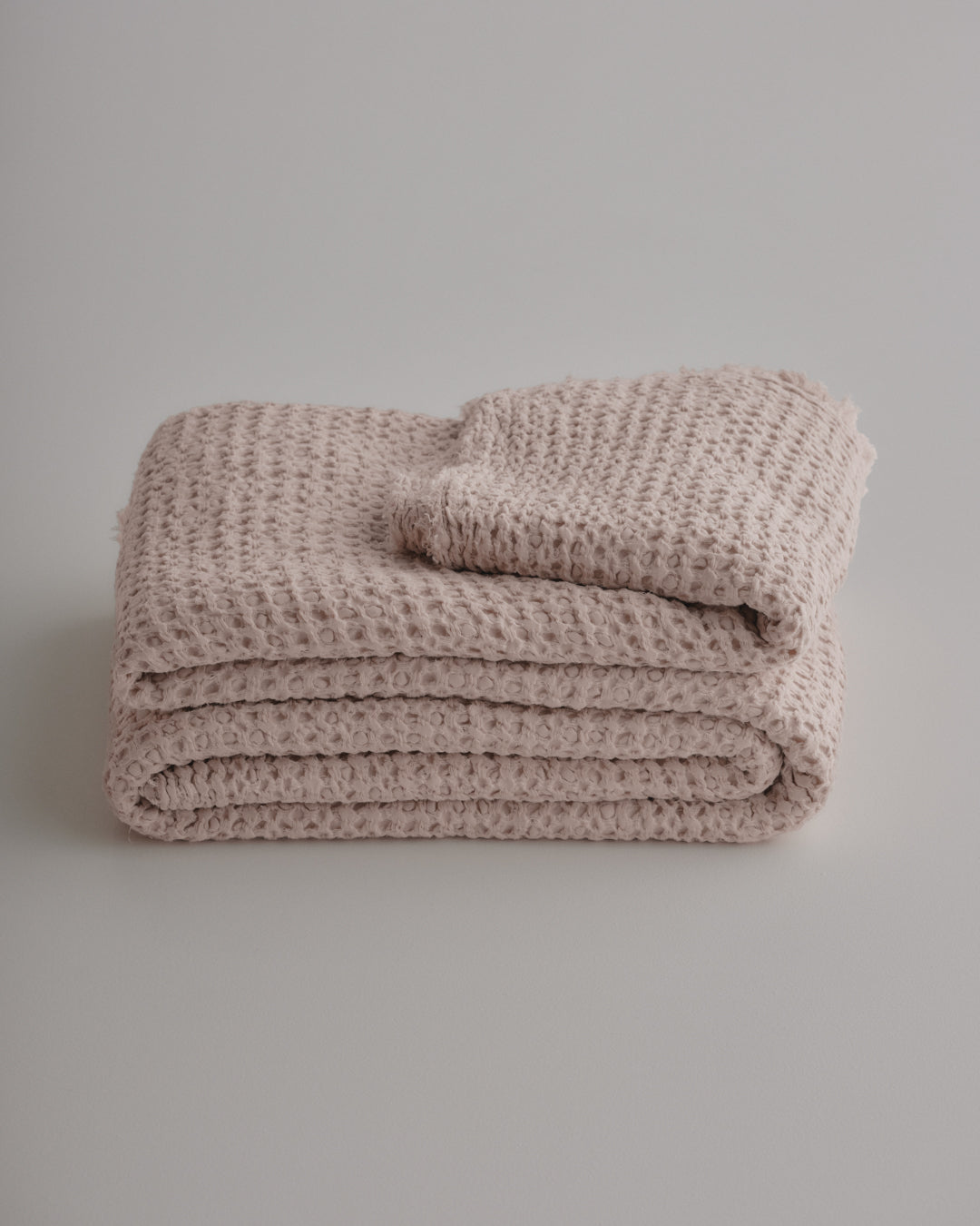 Linen Blanket | Earthy Pink