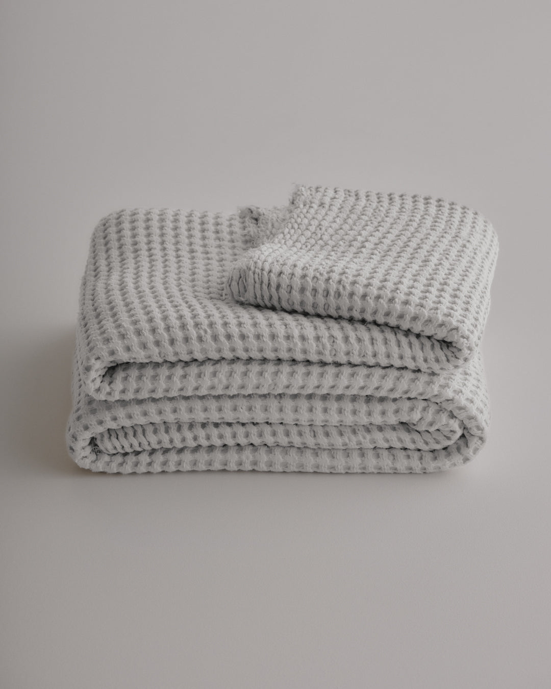 Linen Blanket | Pale Grey Luxury Throw