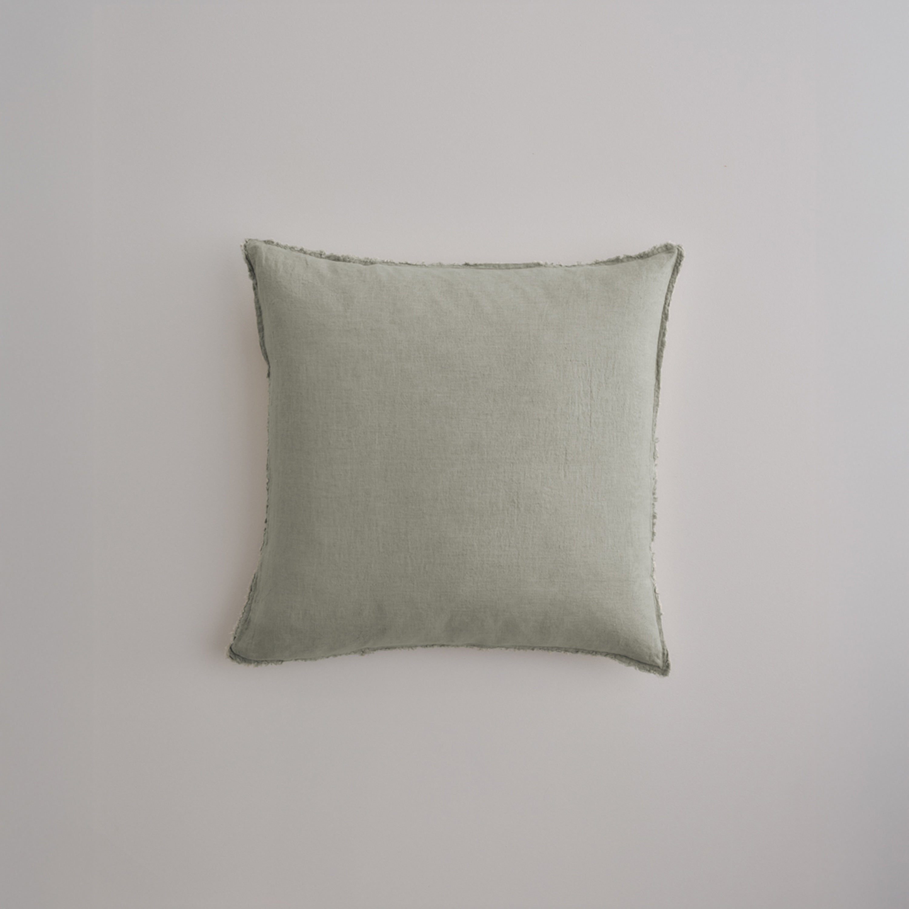 Flocca Linen Pillow - Argent