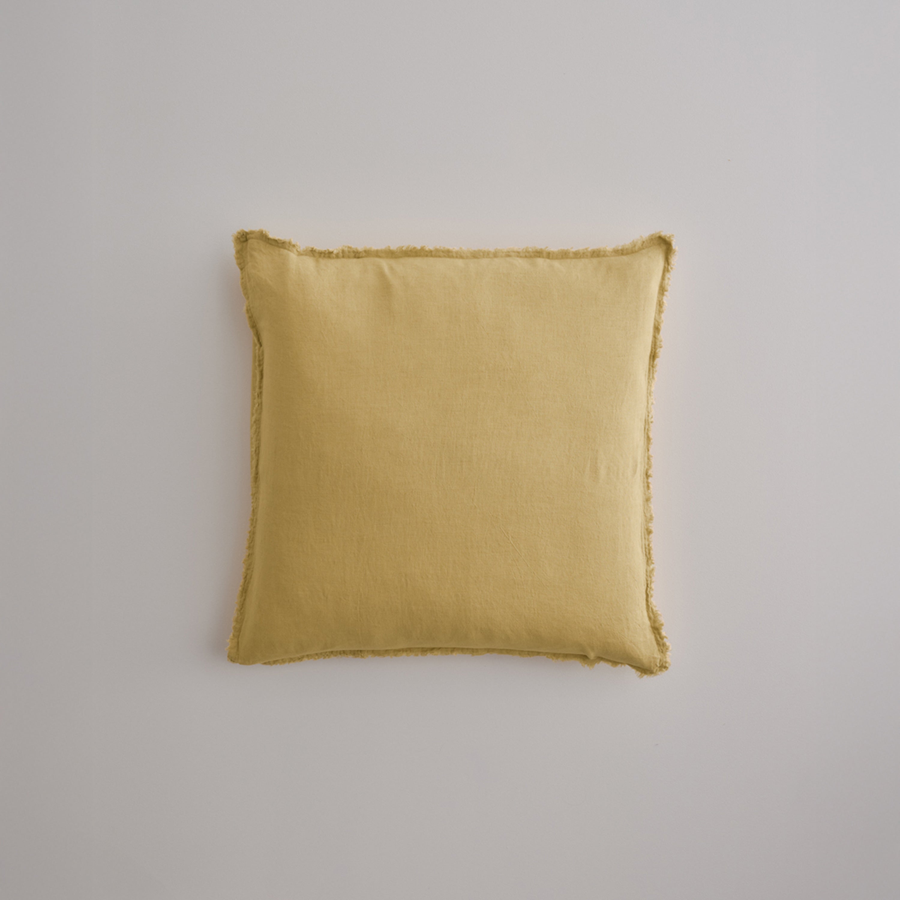 Flocca Linen Pillow - Maiz
