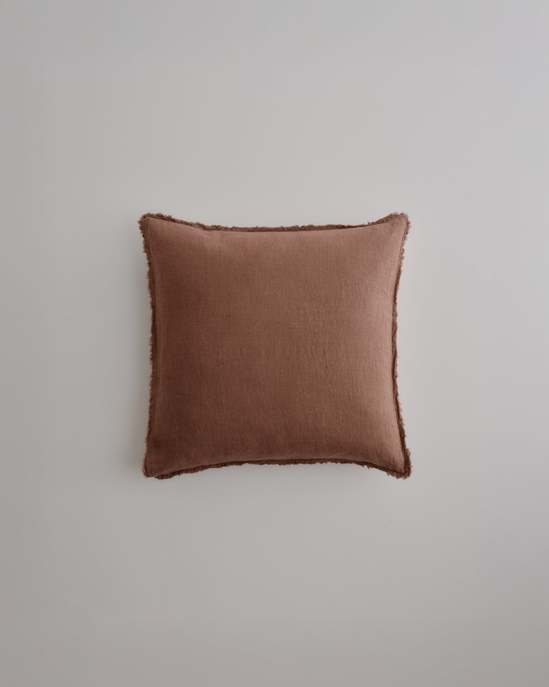Linen Cushion & Cover | Muted Mulberry