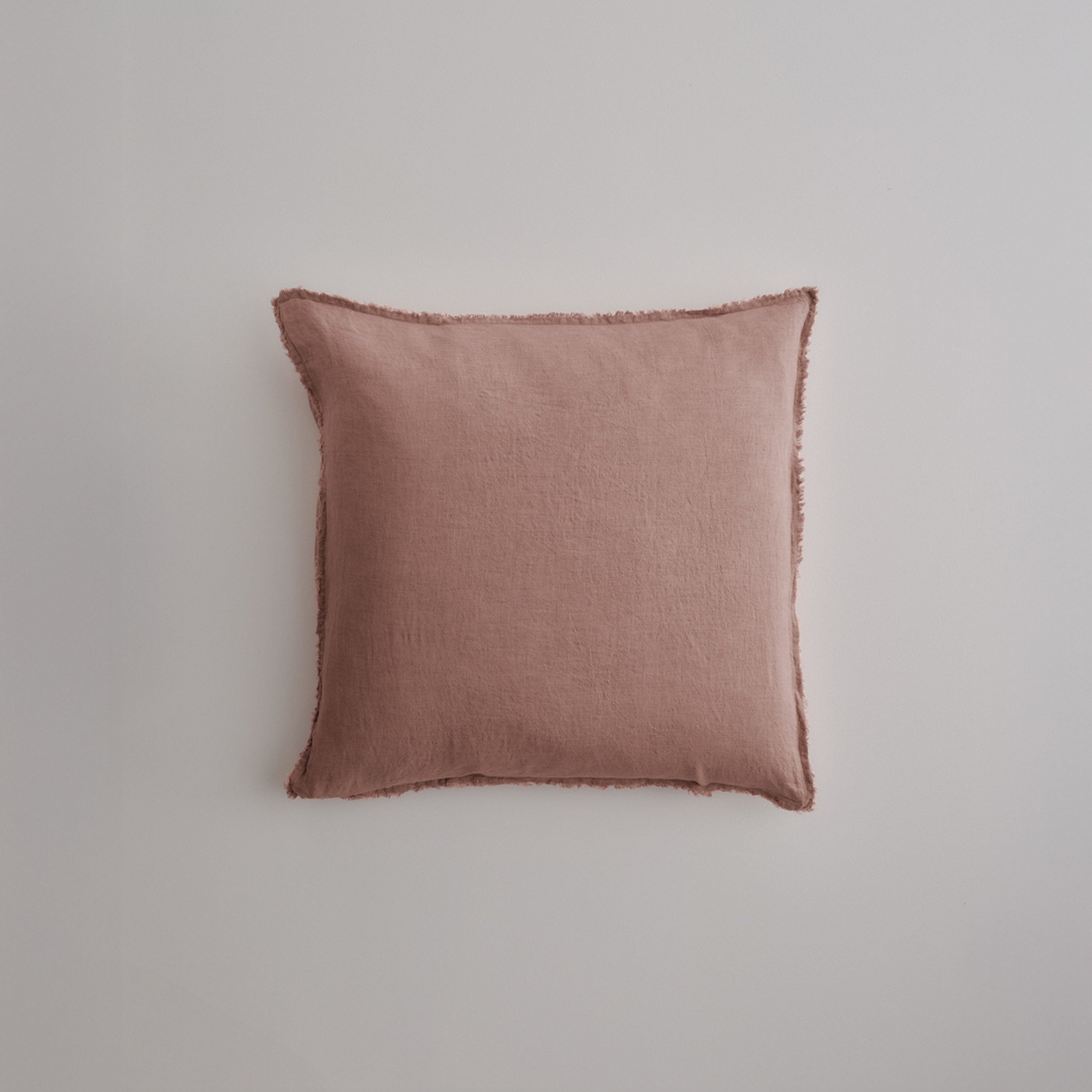 Flocca Linen Pillow - Rosa