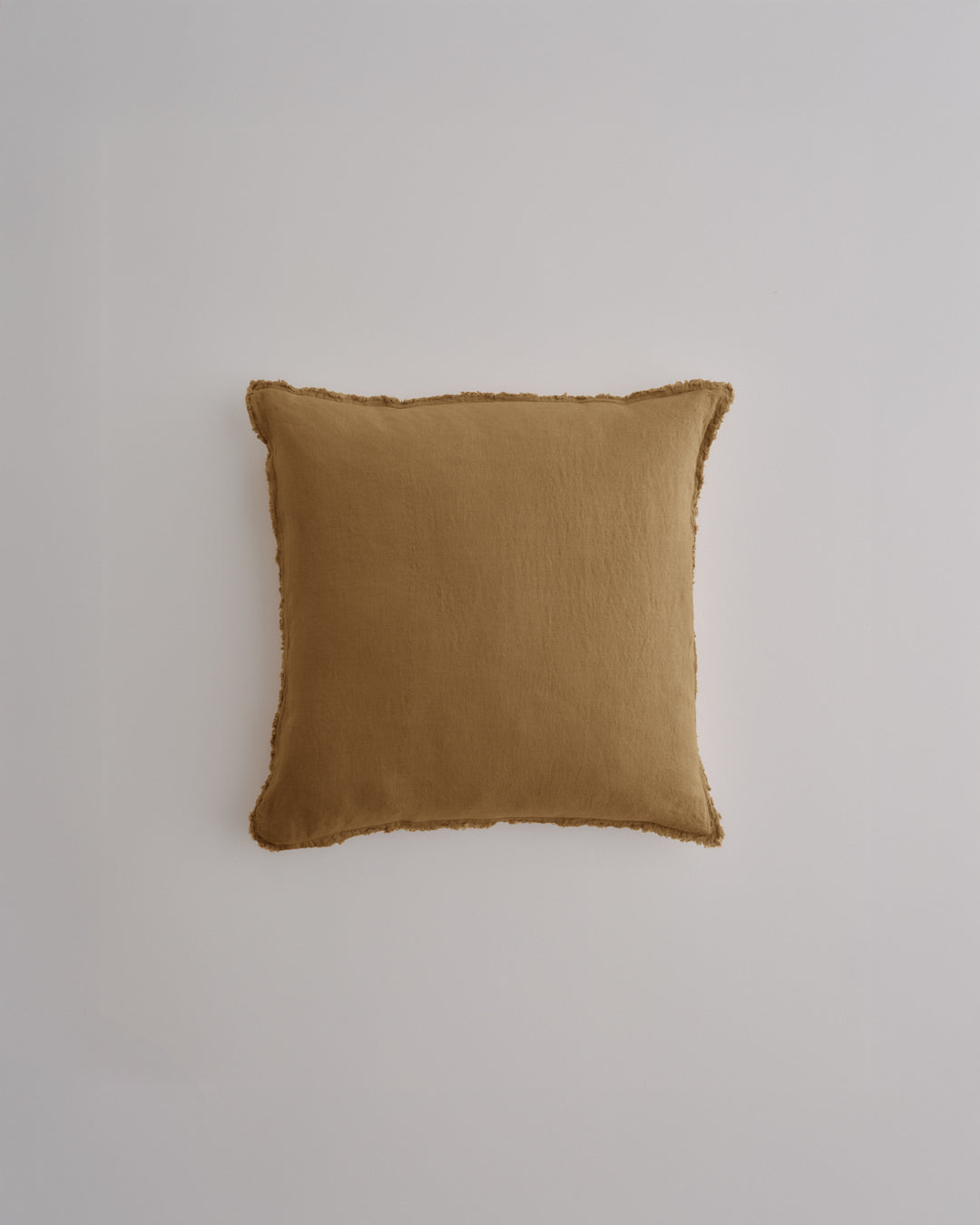 Linen Cushion & Cover | Rust Tone
