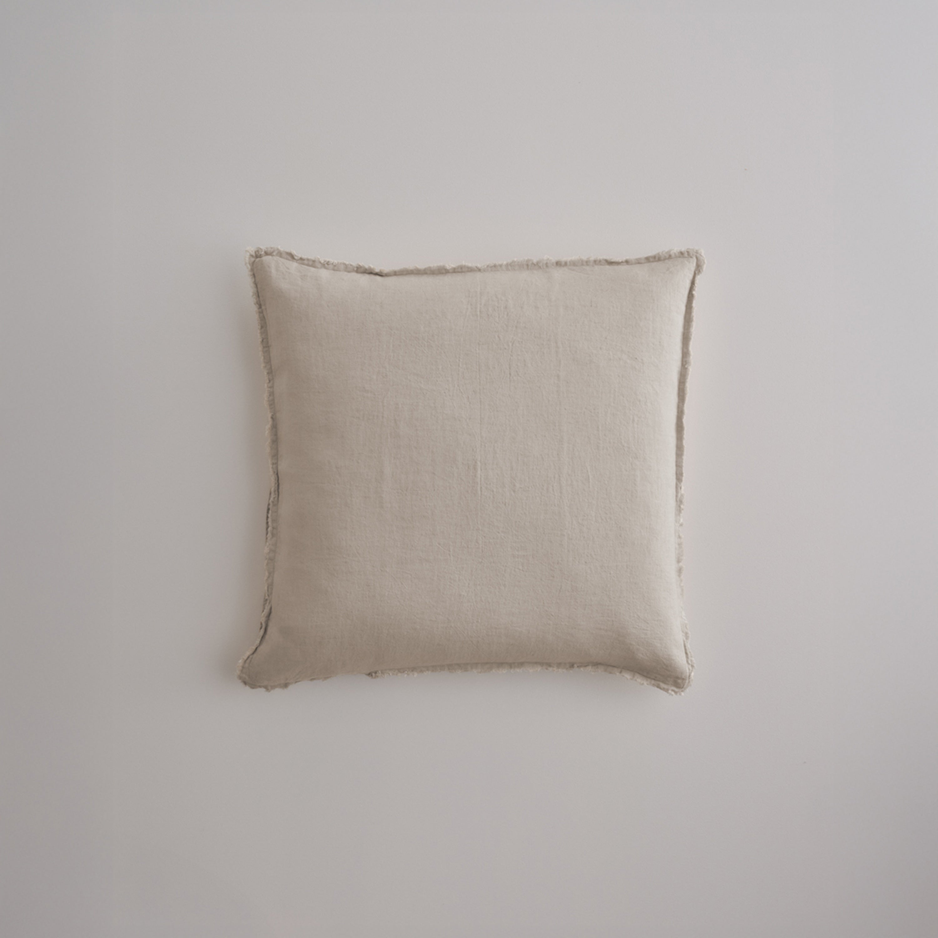 Flocca Linen Pillow - Sable