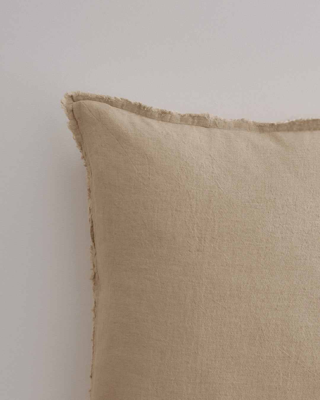 Flocca Linen Pillow - Carmel