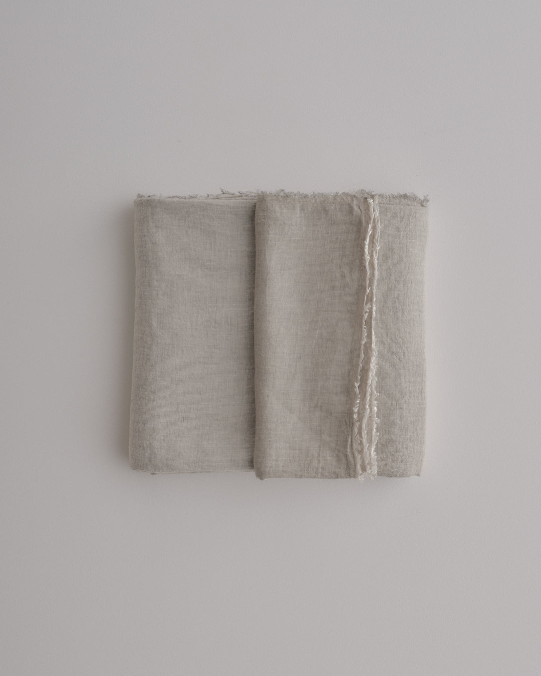 Linen Flat Sheet | Sandy Grey