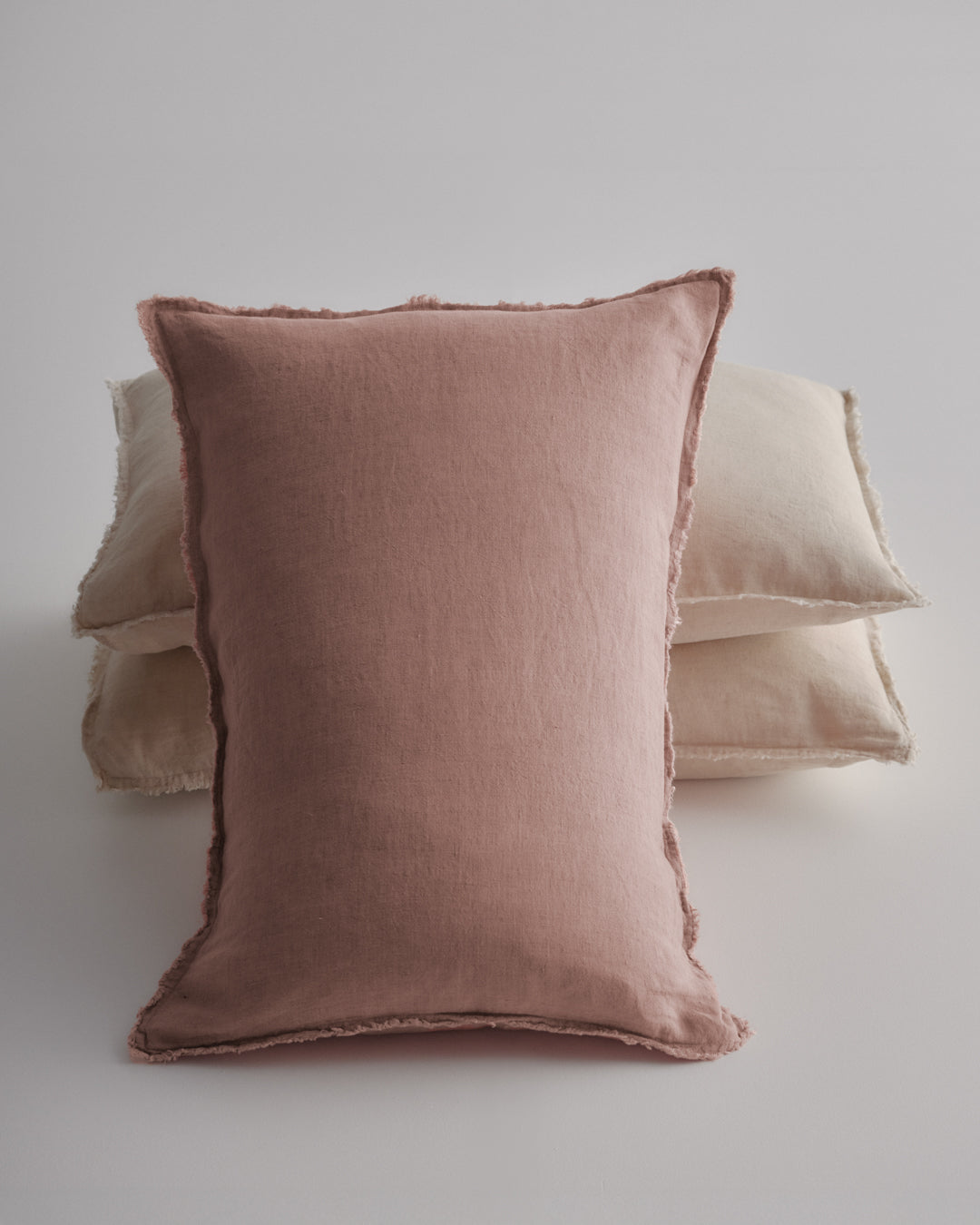 Linen Pillowcases | Clay Pink