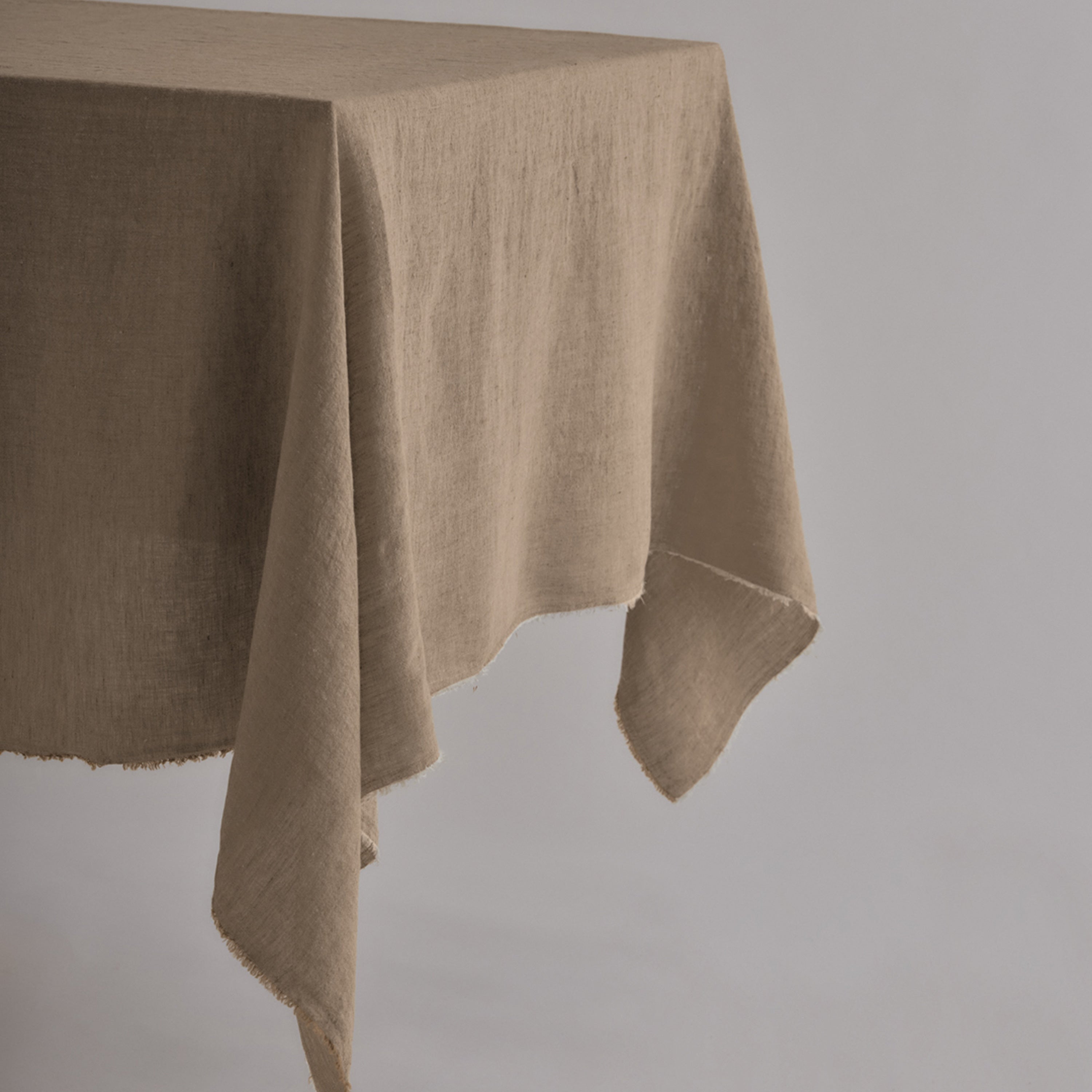 Flocca Linen Tablecloth - Brun