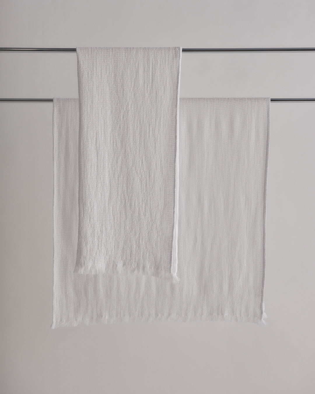 Luxury Linen Bath Towel | Antique White