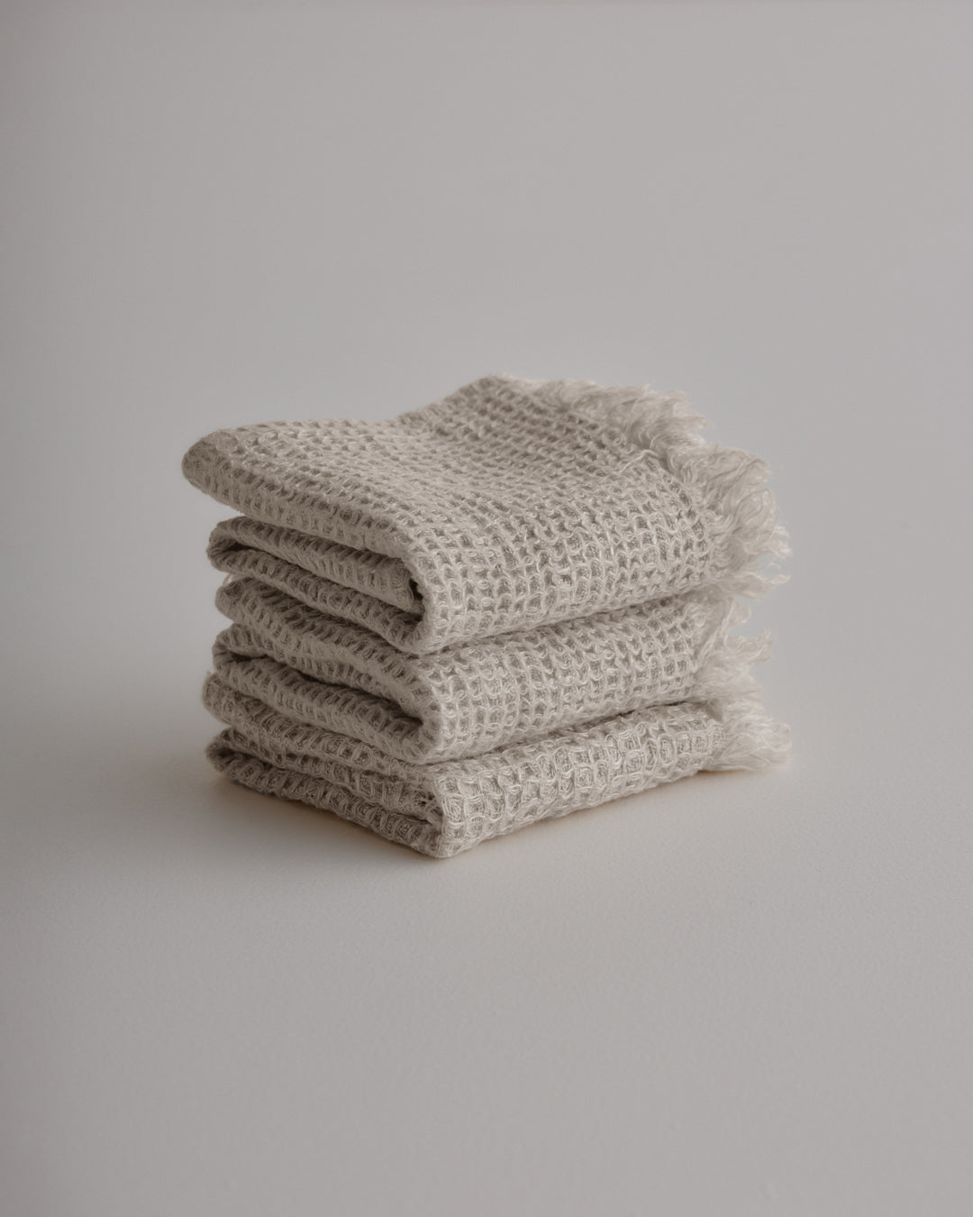 Linen Face Towel | Sandy Color