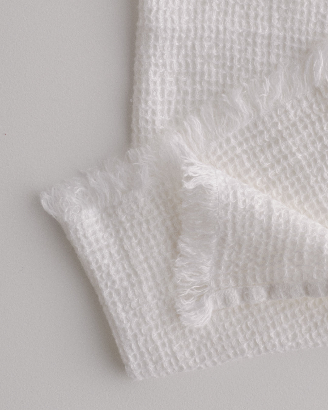 Luxury Linen Bath Towel | Antique White