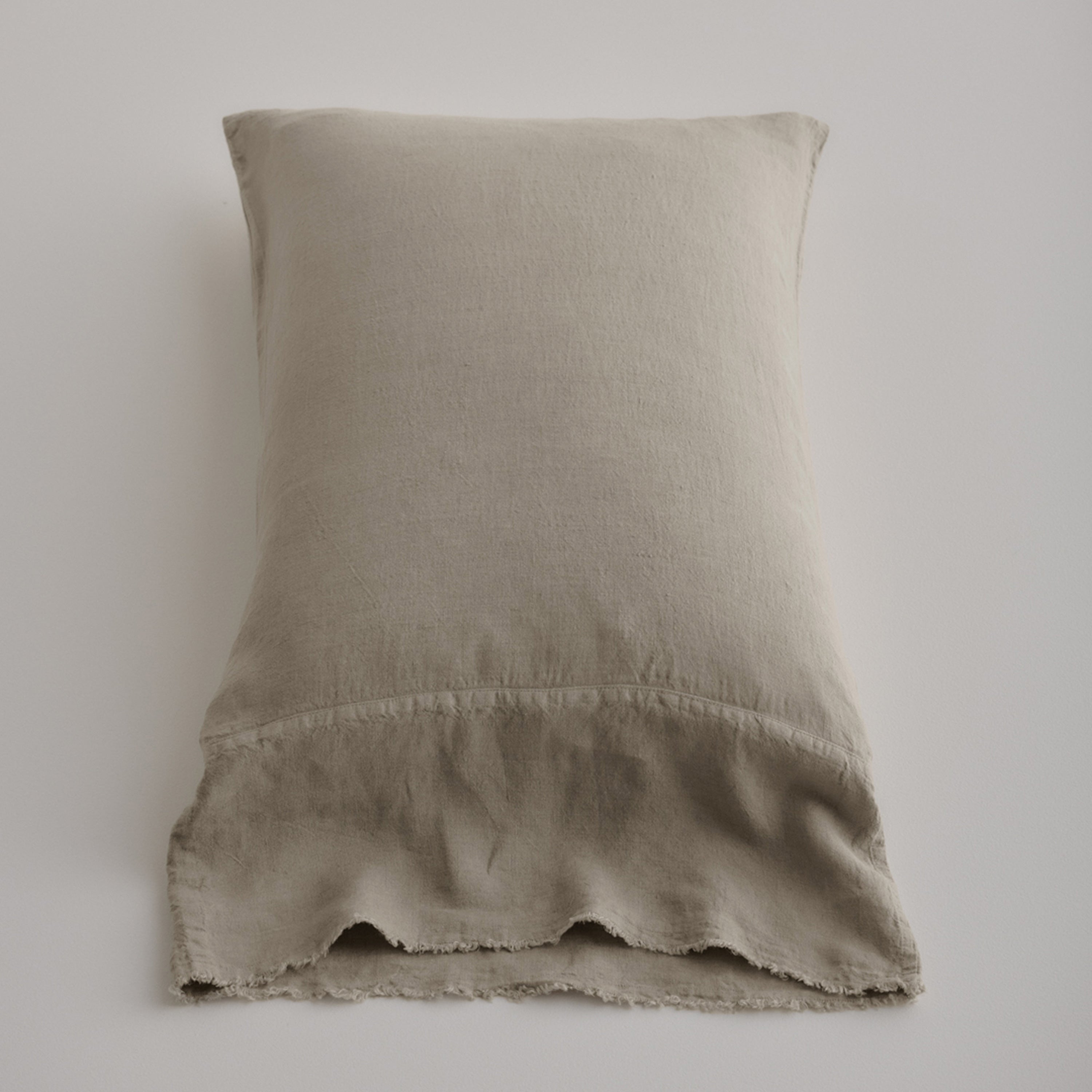 Flocca Long Linen Pillowcase - Cep