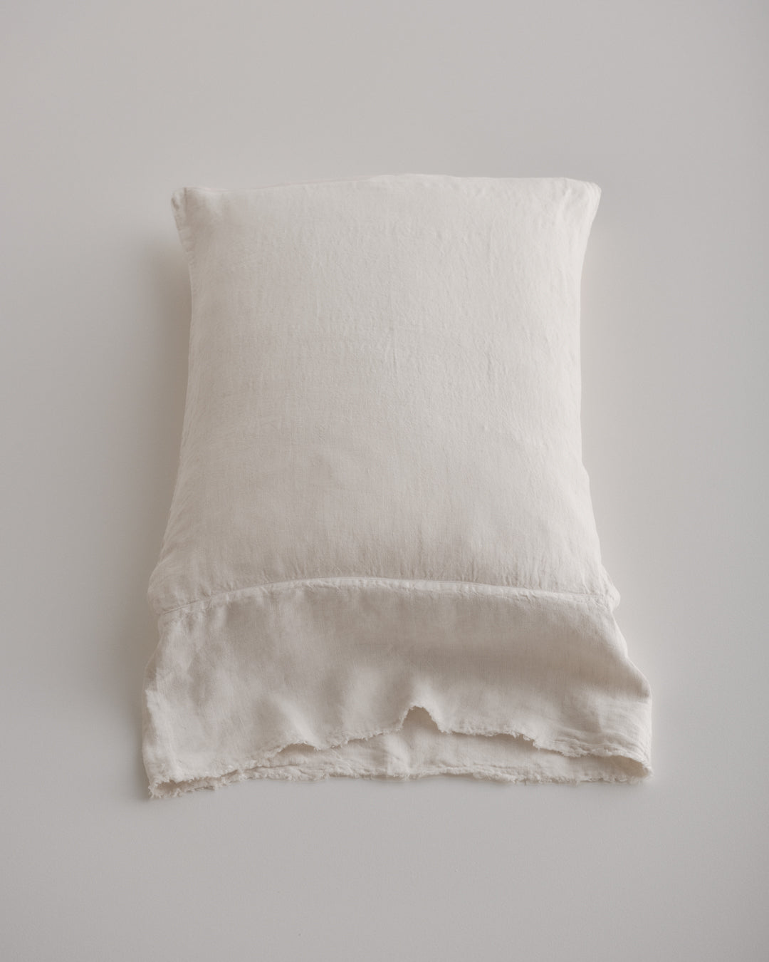 Long Linen Pillowcases | Pale Stone