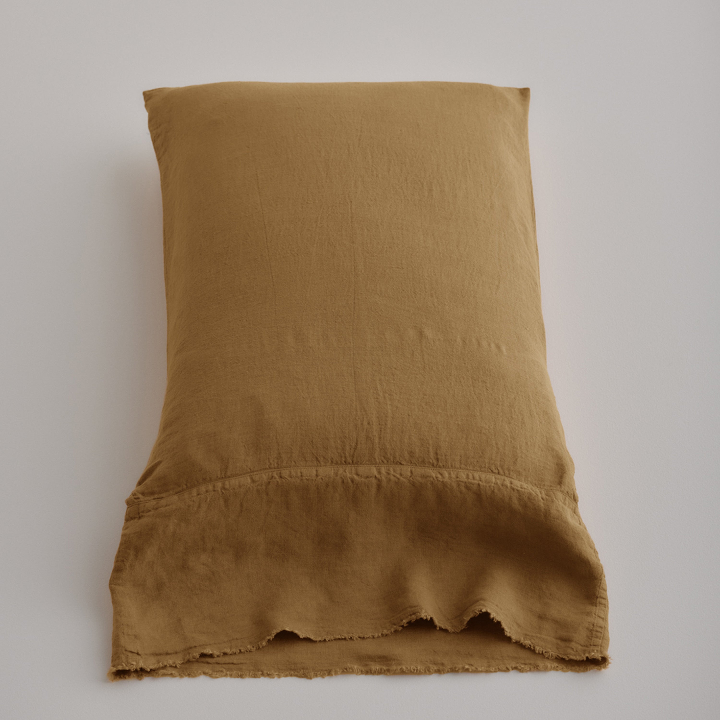 Flocca Long Linen Pillowcase - Russo