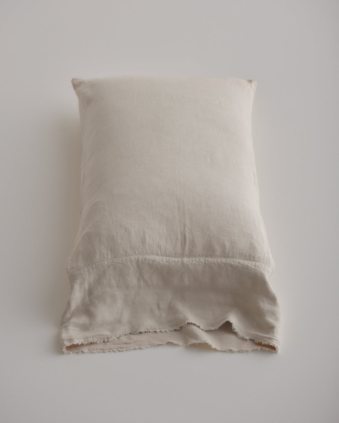 Long Linen Pillowcases | Sandy Color