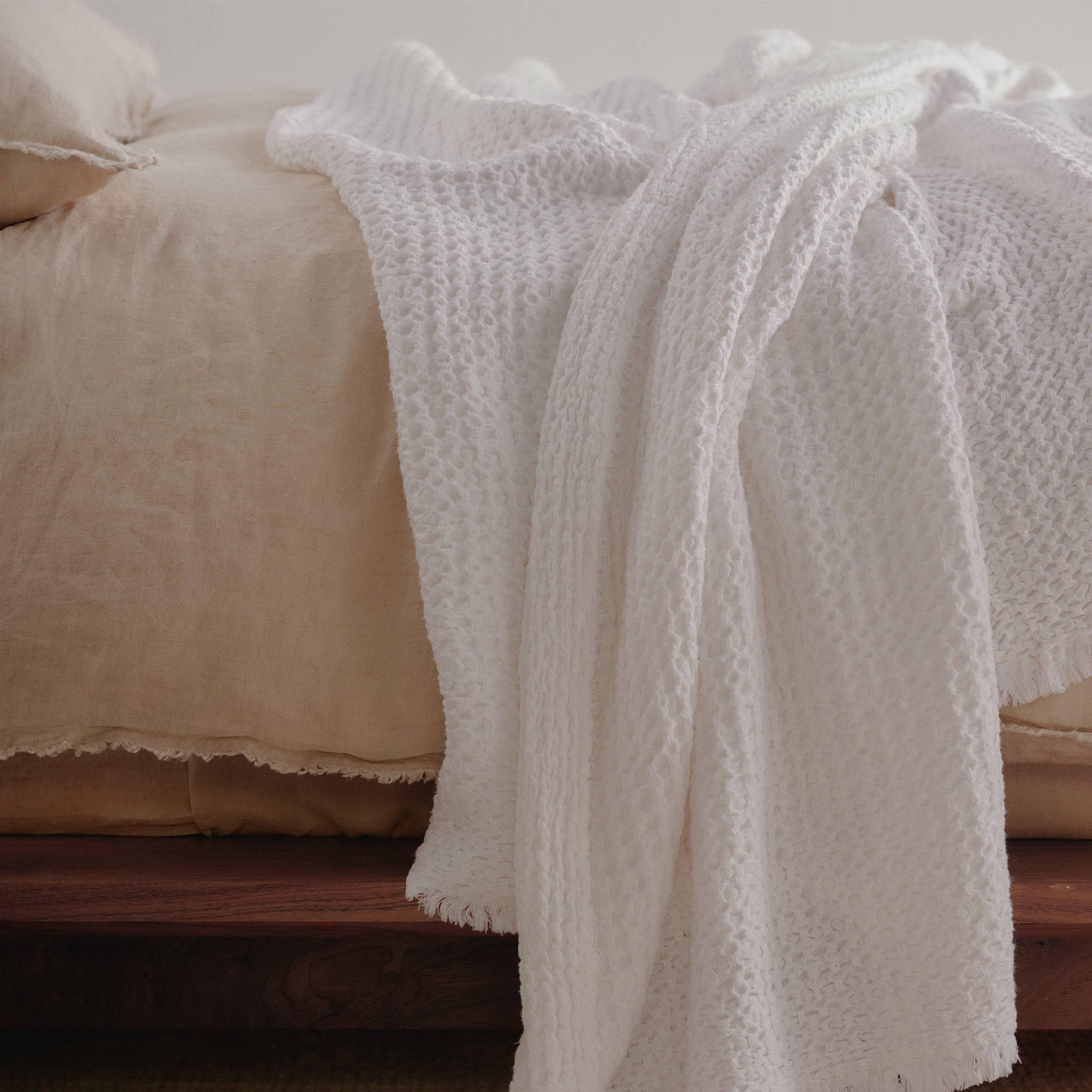 Flocca Linen Blanket - Ayrton