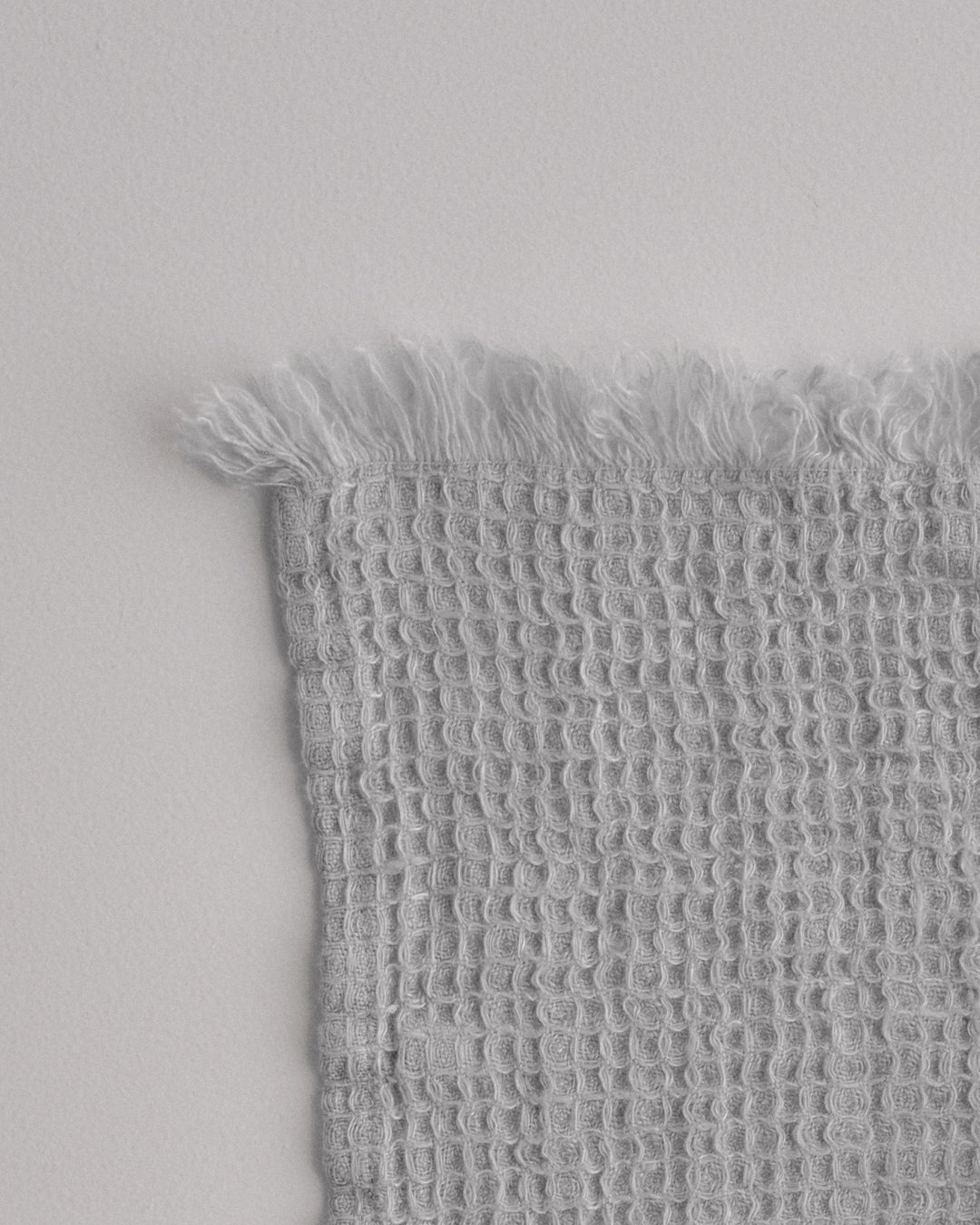 Flocca Linen Face Towel - Fog