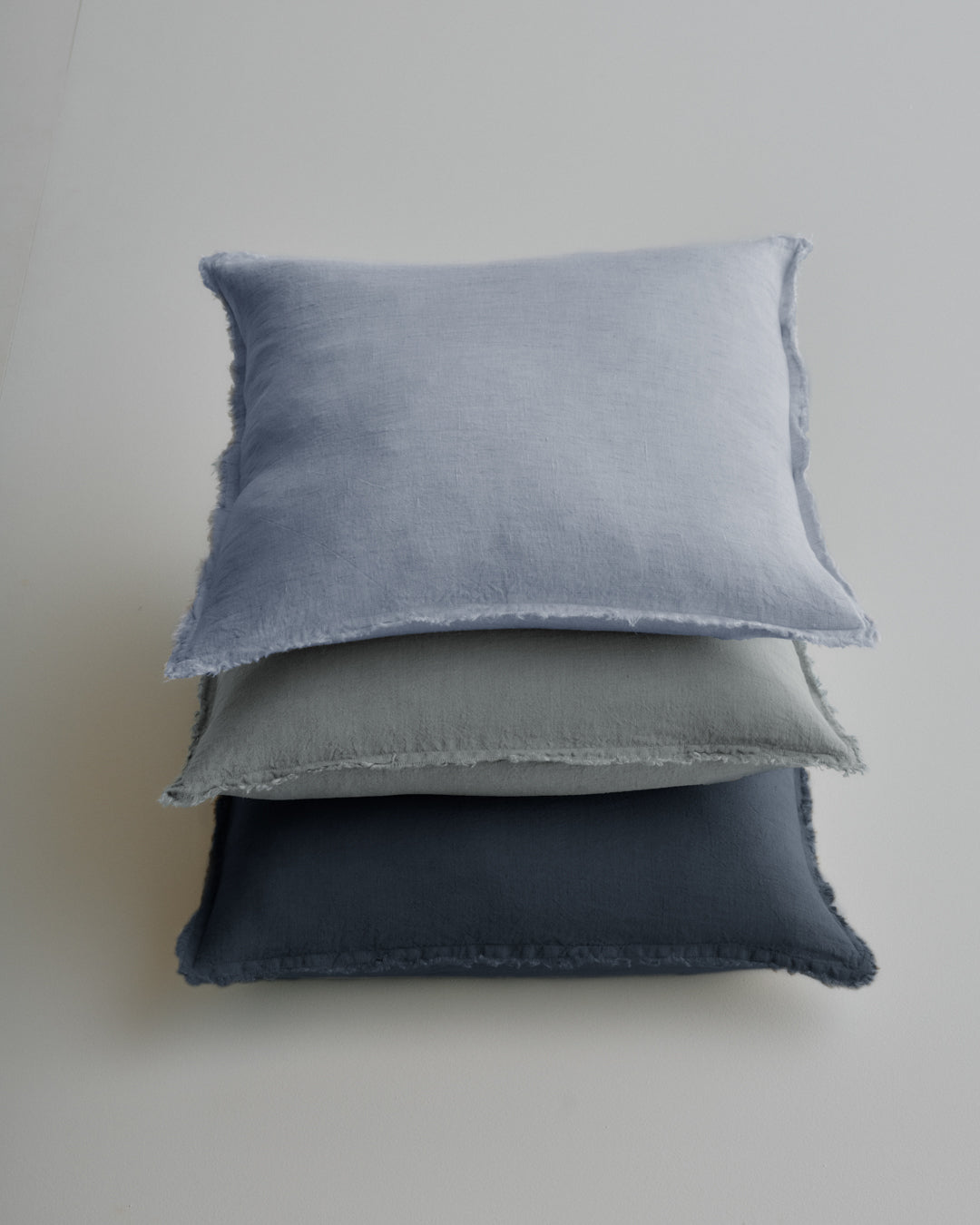 Linen Cushion & Cover | Coastal Blue