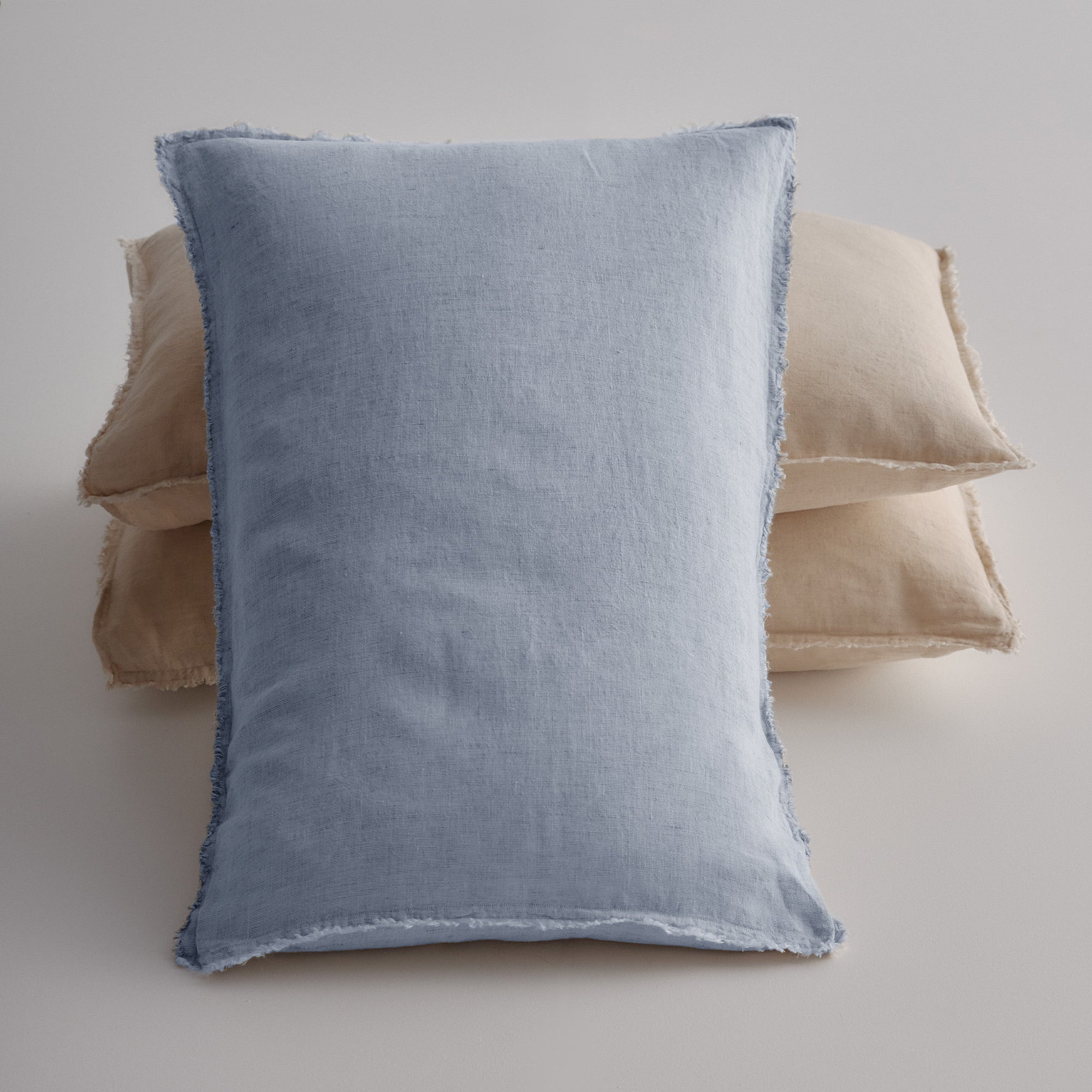 Flocca Linen Pillowcase - Azzura