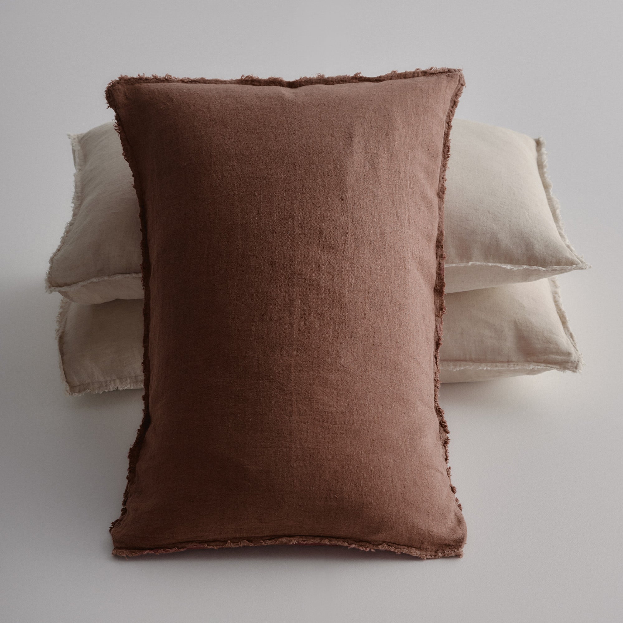 Flocca Linen Pillowcase - Moro