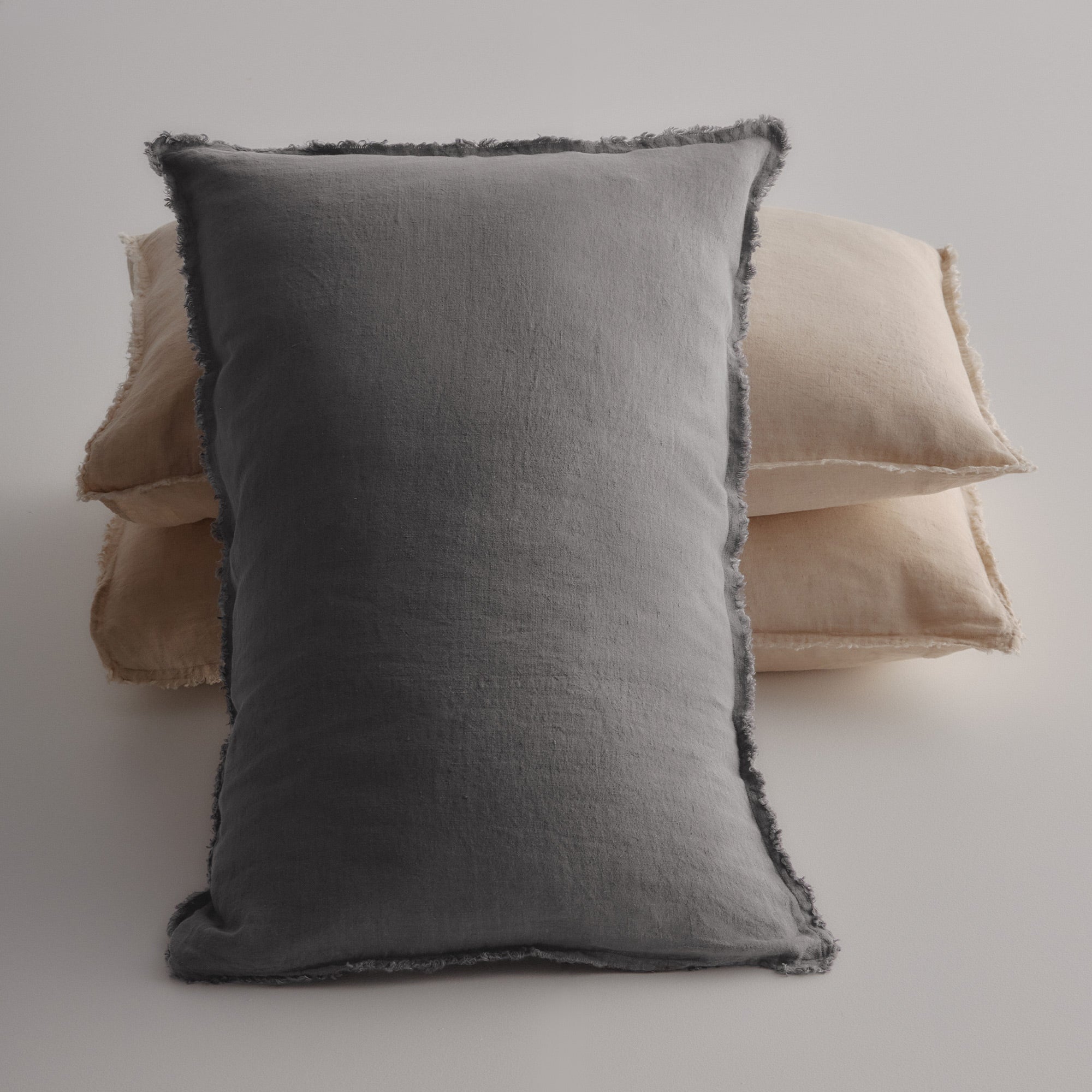 Flocca Linen Pillowcase - Tempest