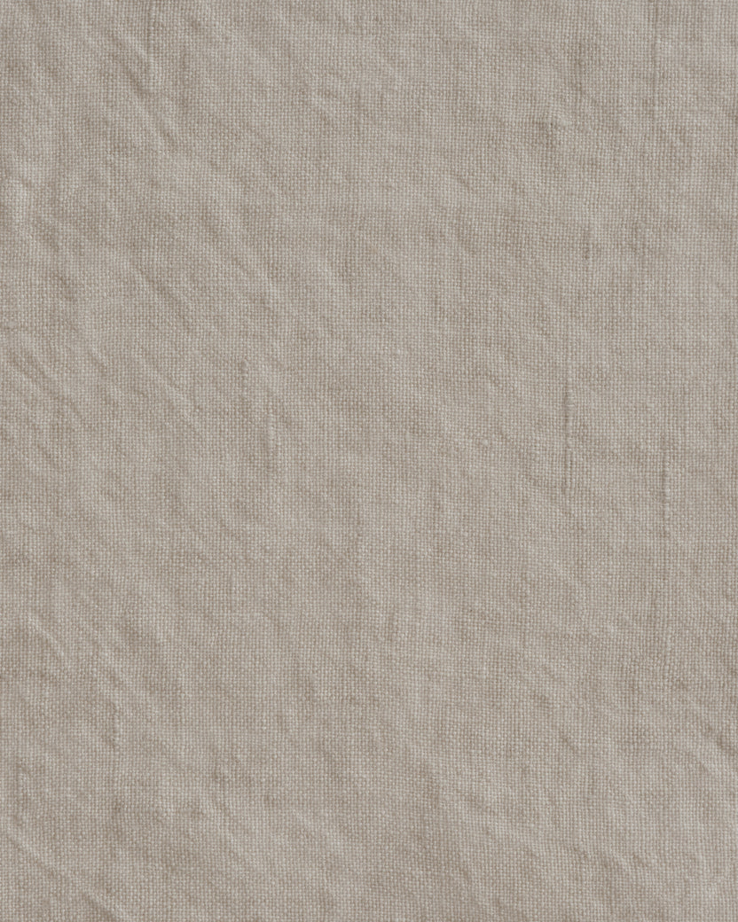 Flocca Linen Pillow - Sable