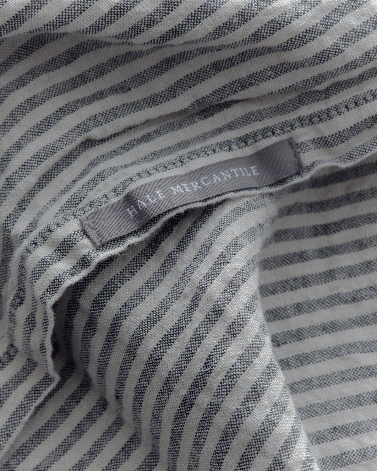 Basix Stripe Linen Napkin - Ayrton/Nox