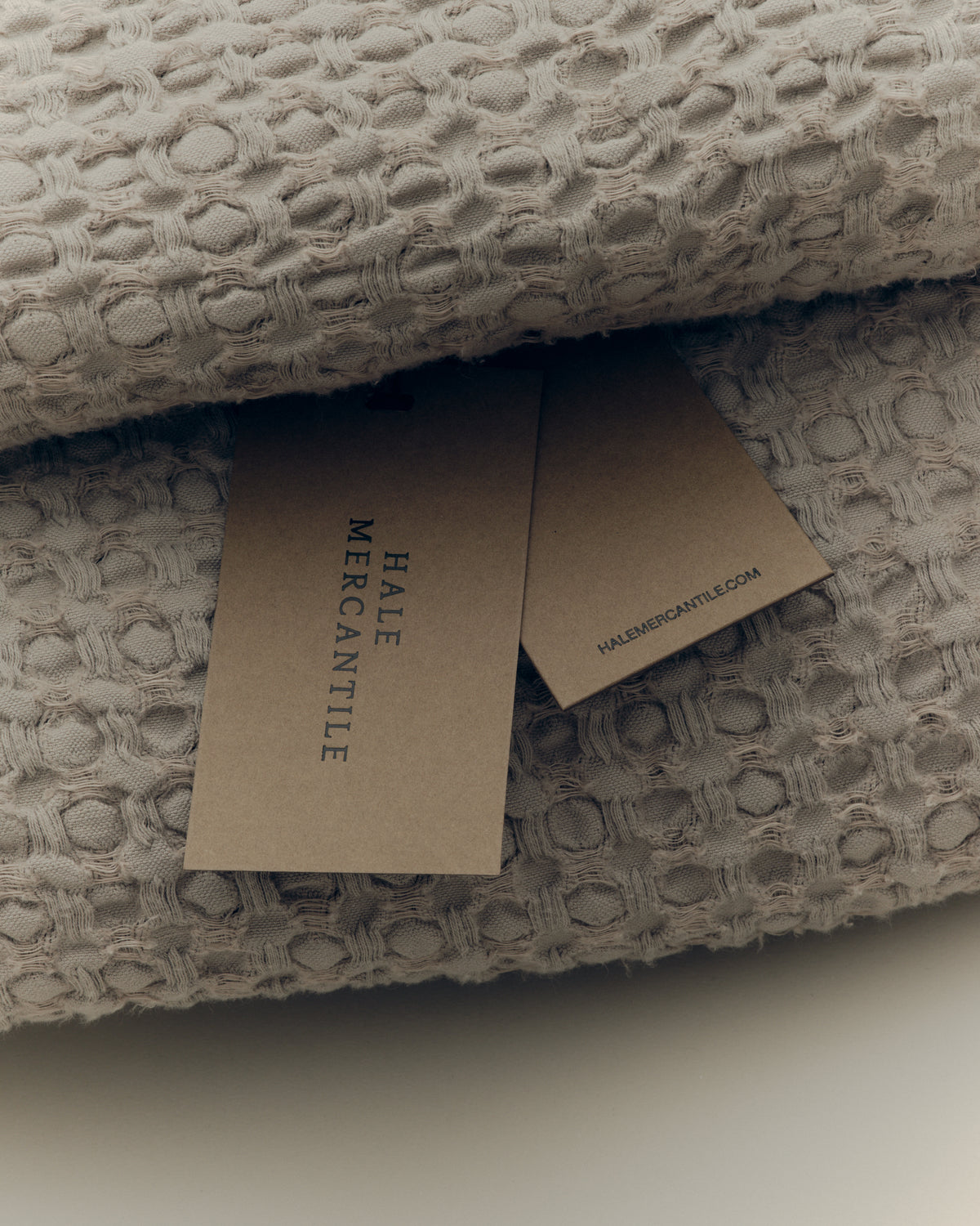Flocca Linen Blanket - Sable