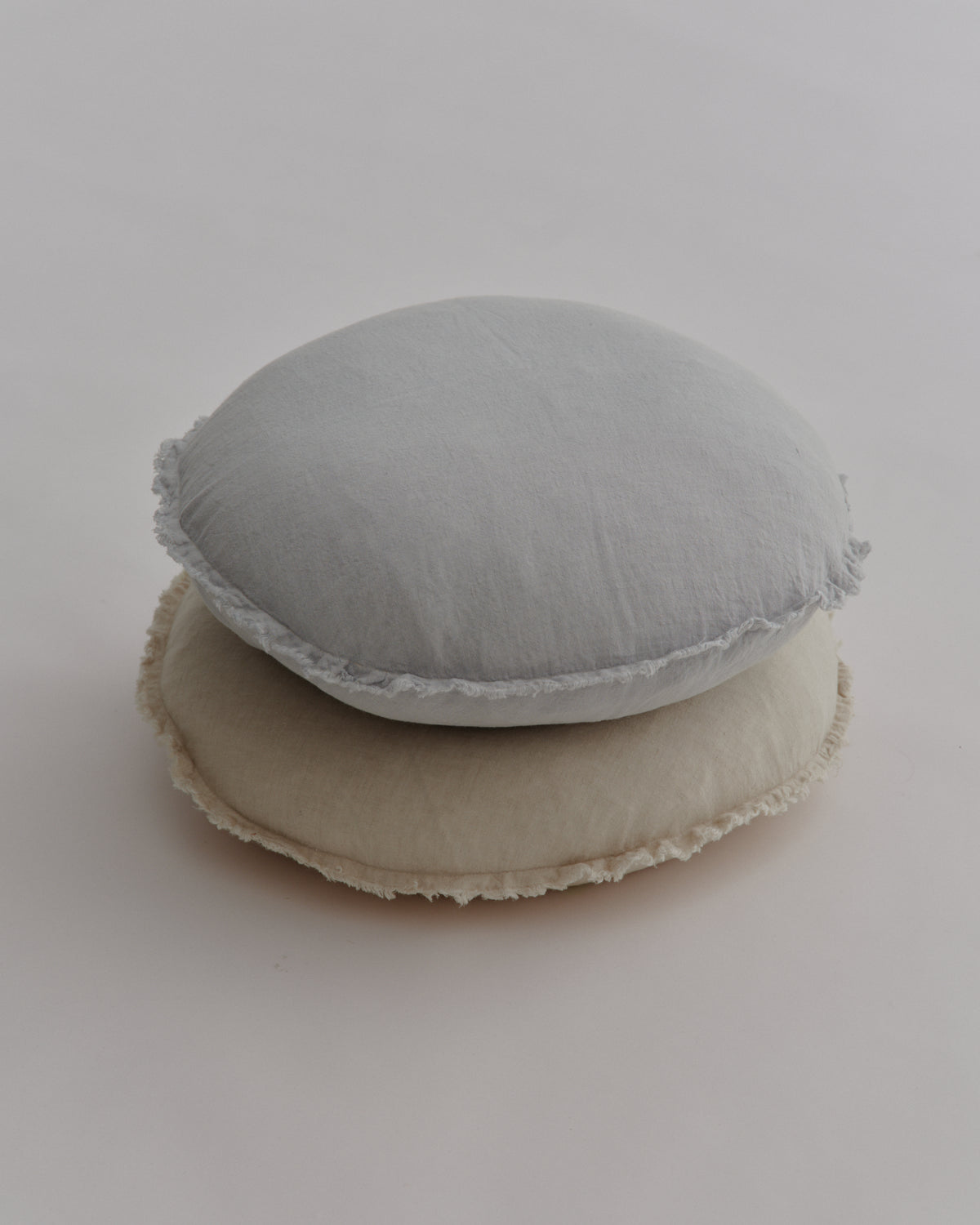 Flocca Linen Macaron Pillow - Sable