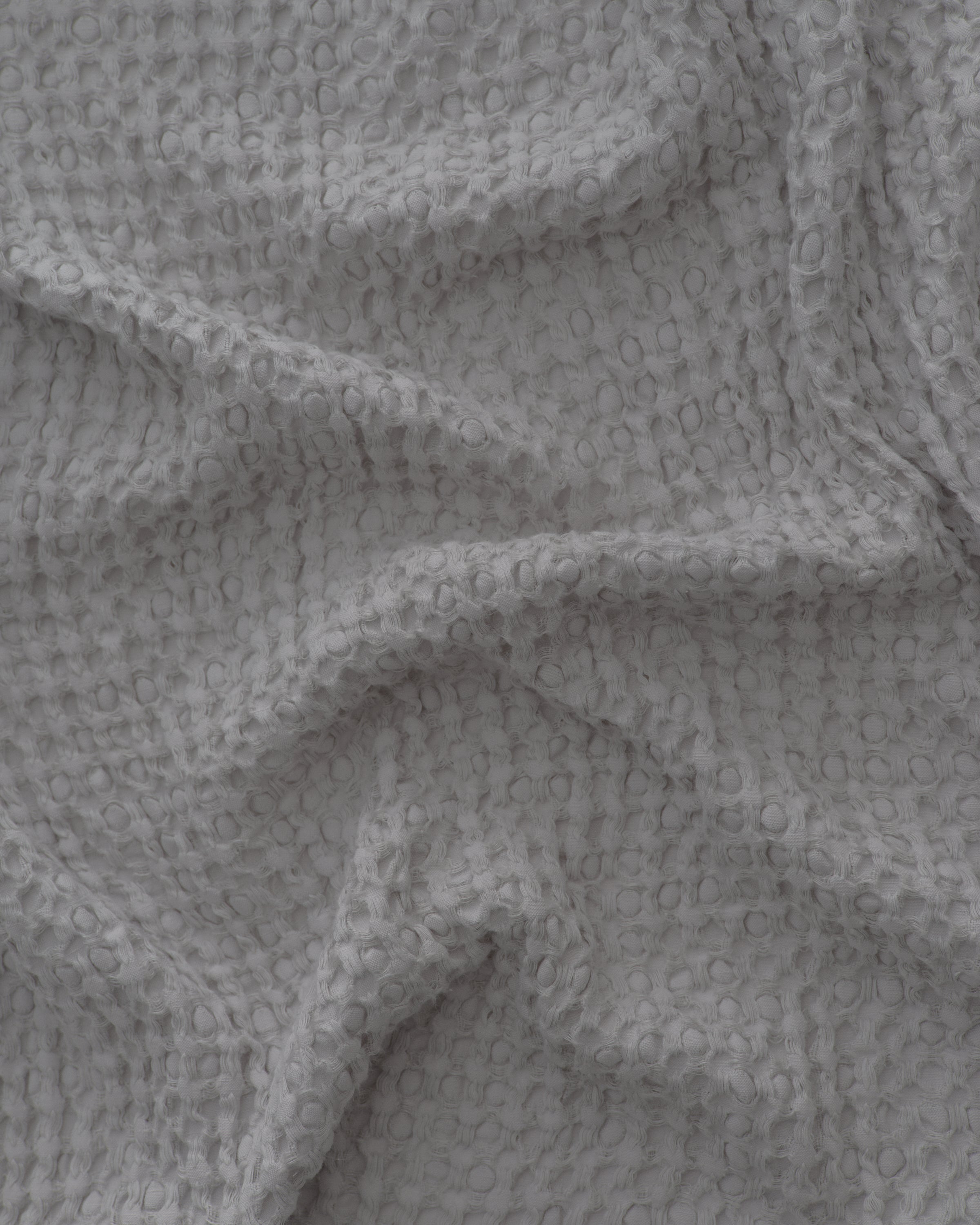 Flocca Linen Blanket - Fog
