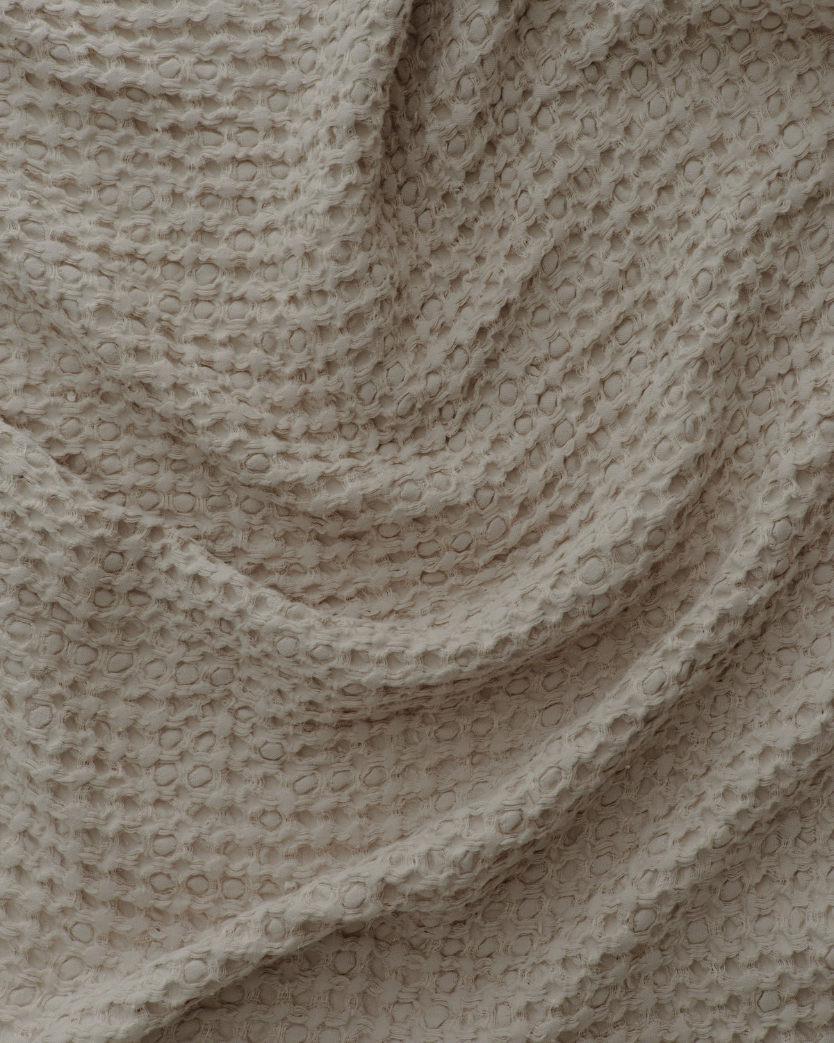 Flocca Linen Blanket - Sable