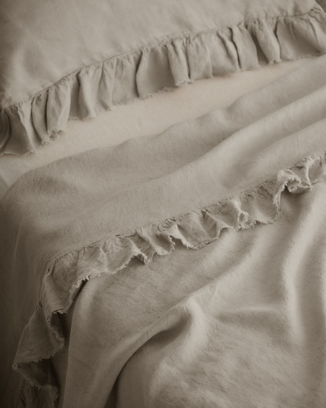 Linen European Pillowcase | Classic Taupe