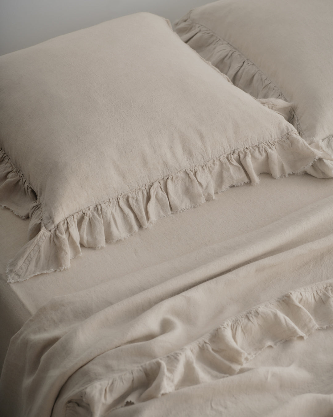 Linen European Pillowcase | Sandy Color