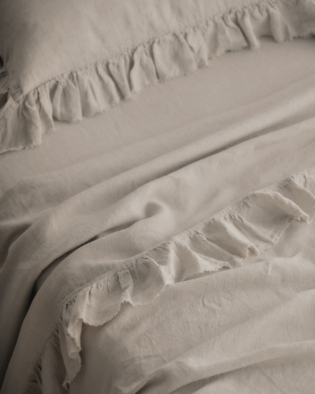 Linen European Pillowcase | Sandy Color
