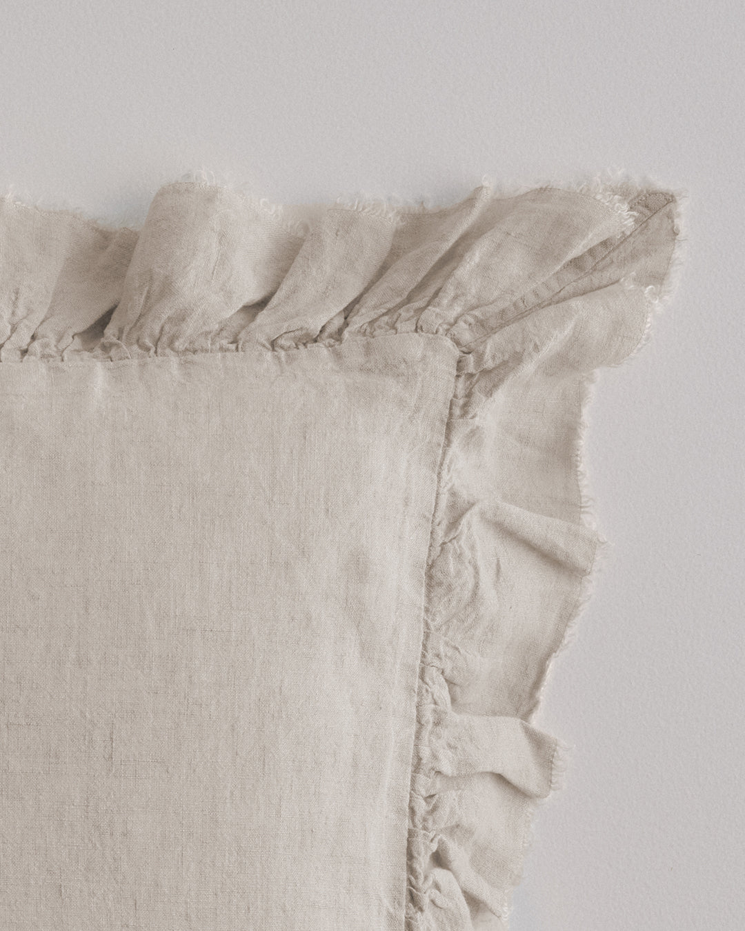 Kristine Linen Euro Sham - Sable