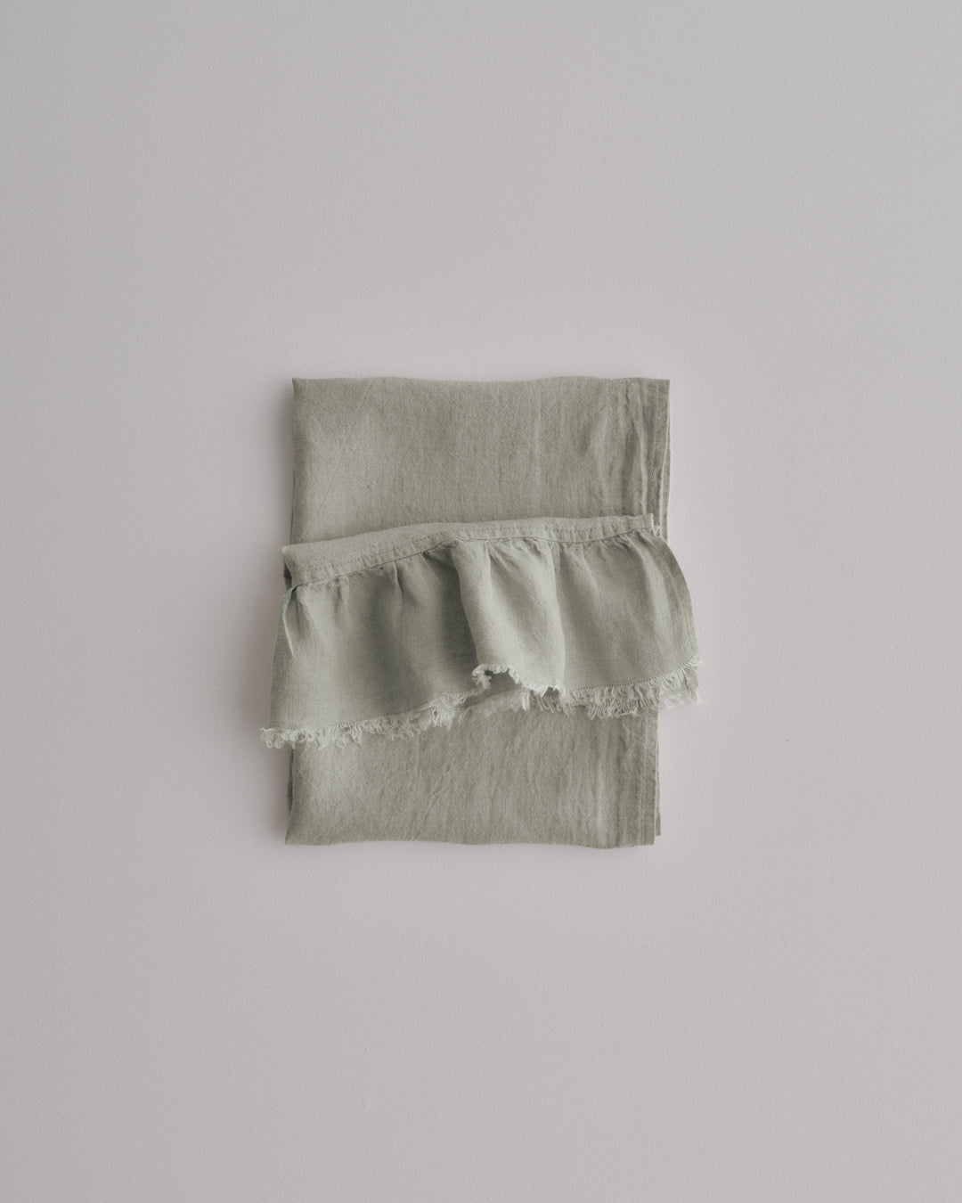 Kristine Linen Guest Towel - Argent