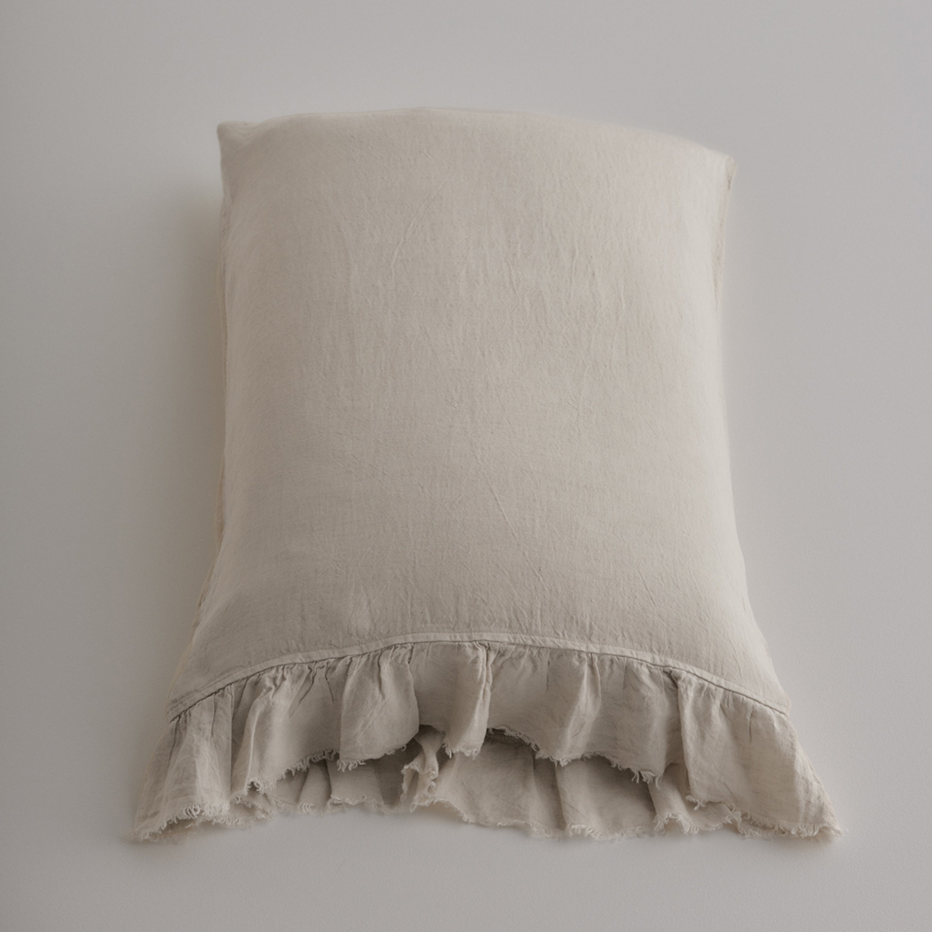 Kristine Linen Pillowcase - Sable