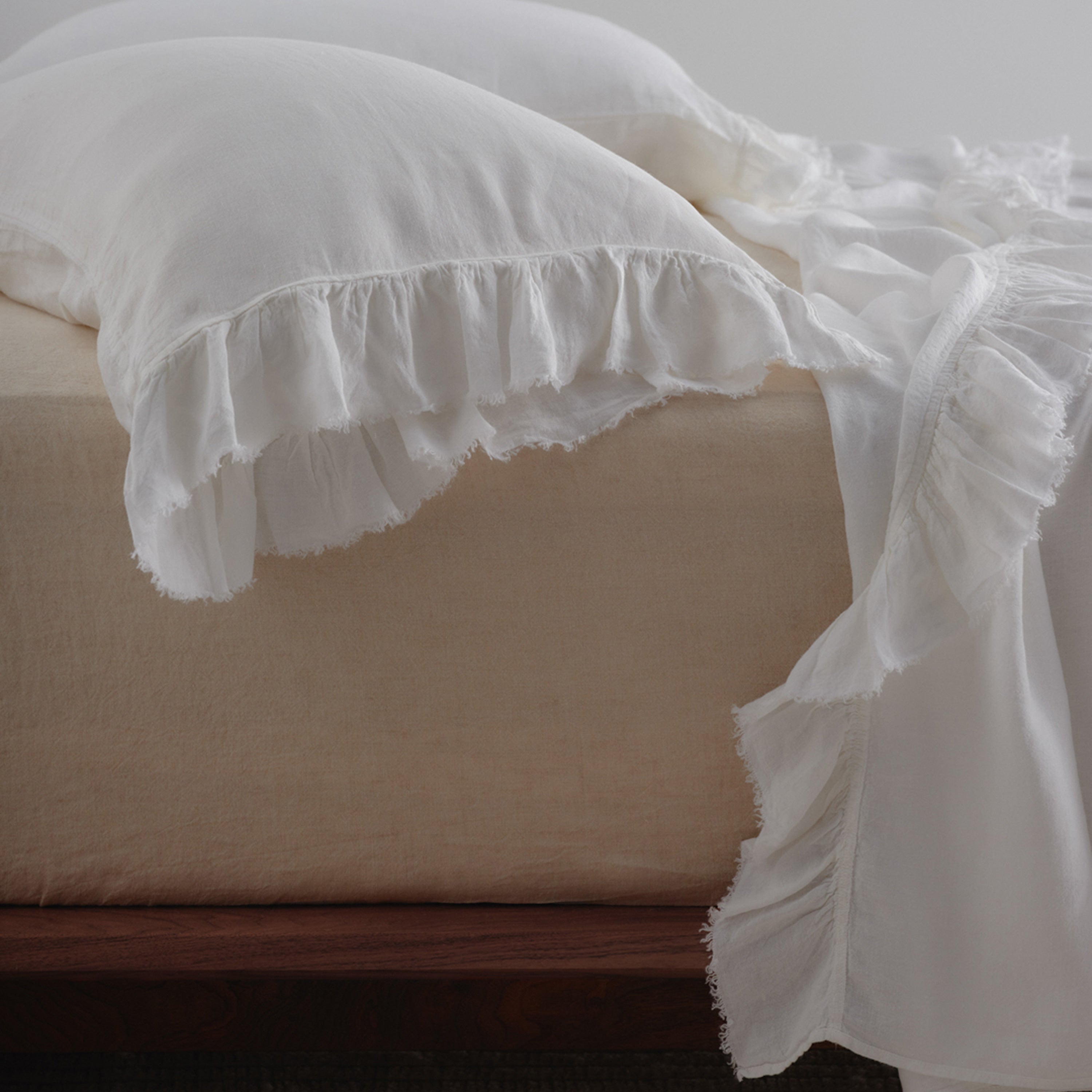 Kristine Linen Flat Sheet - Ayrton