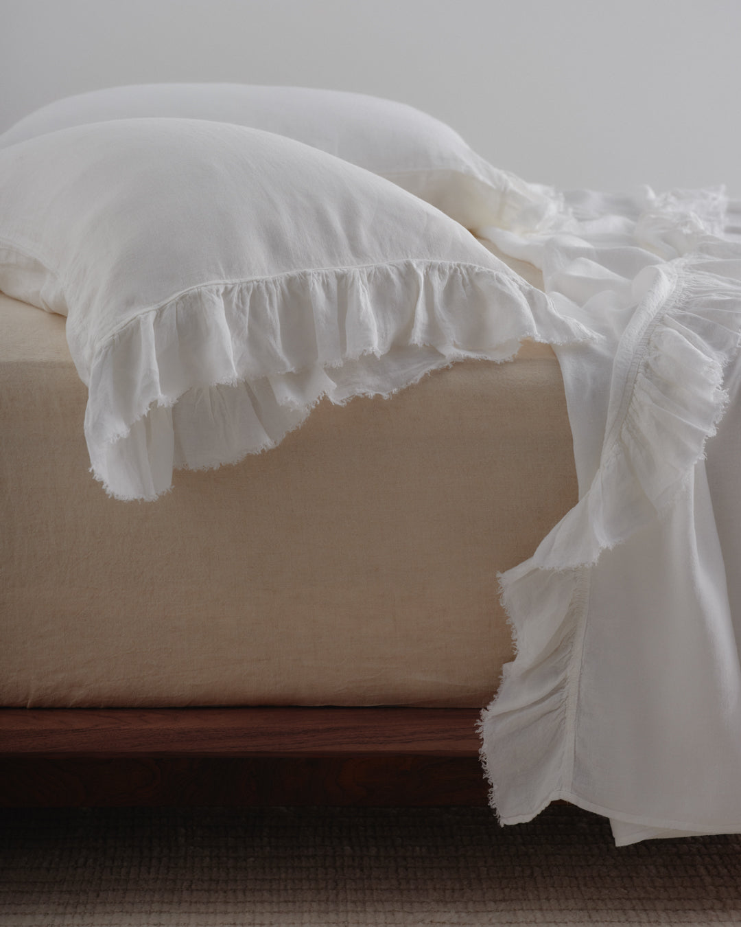 Pure Linen Pillowcases | Antique White